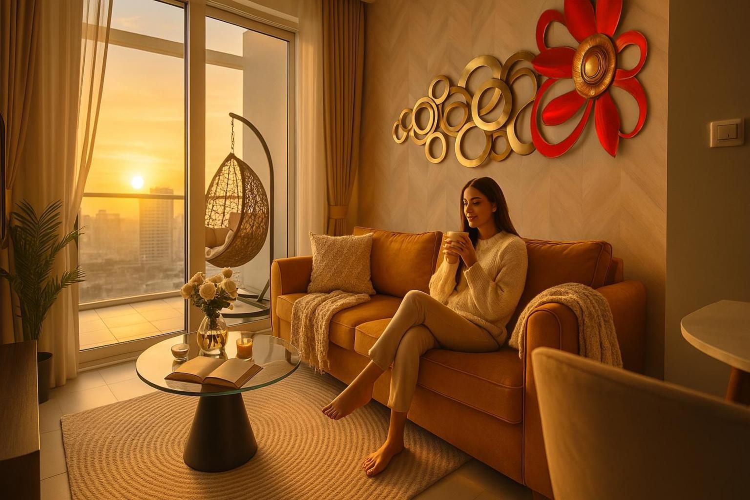 Appartement Keyrock Living - Luxury 1br With View At Reva Dubaï