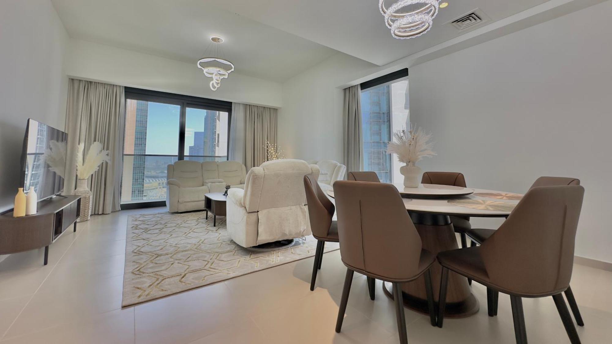 Appartement Stunning 3br With Burj Khalifa & Fountain Views By Bhavan Dubaï