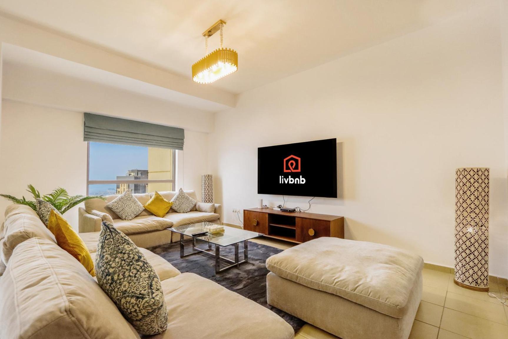 Livbnb - Stunning 1-br W/ Palm & Sea Views In Jbr Appartement