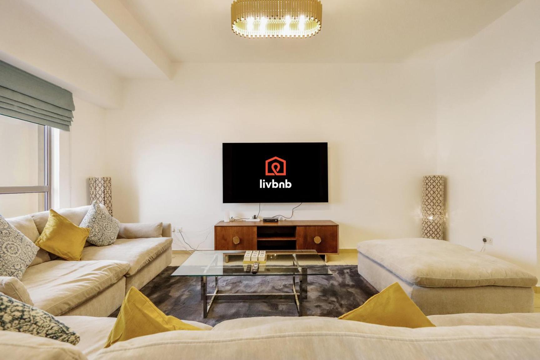 Appartement Livbnb - Stunning 1-br W/ Palm & Sea Views In Jbr *