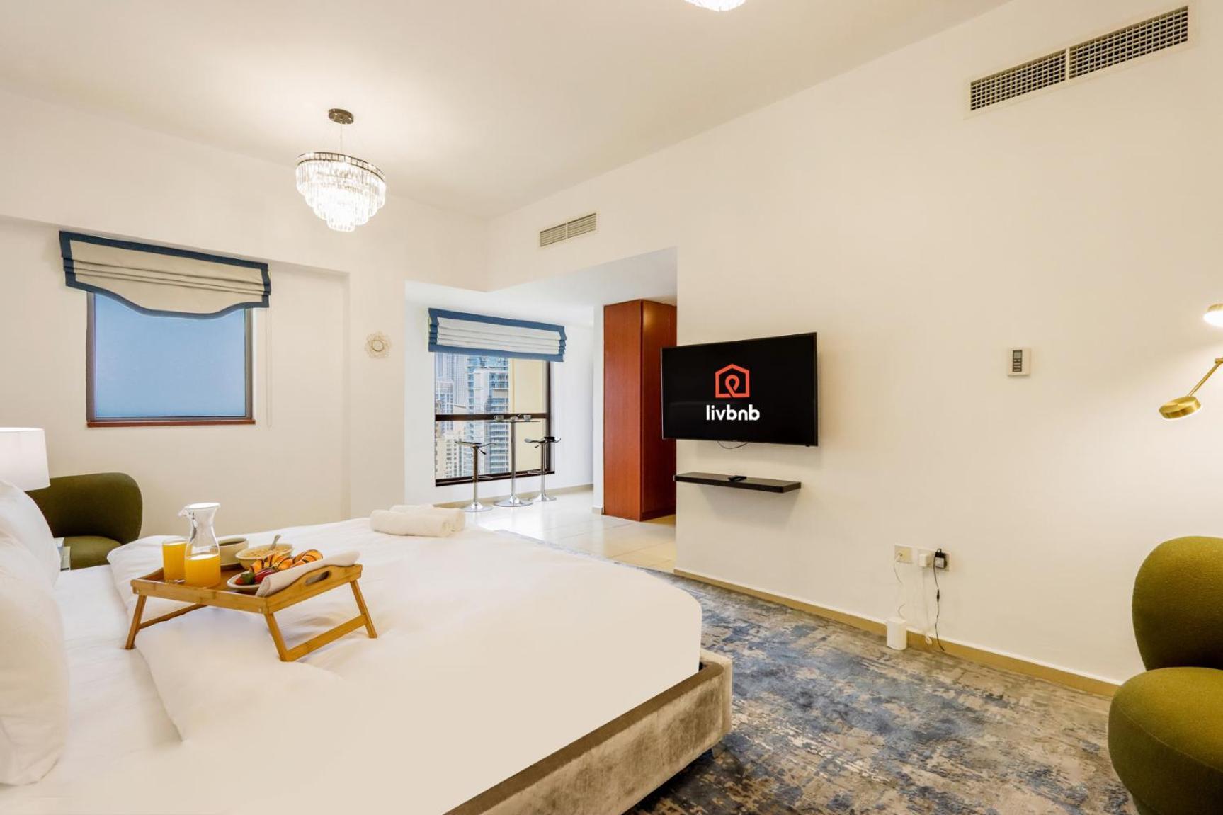 Livbnb - Stunning 1-br W/ Palm & Sea Views In Jbr Dubaï