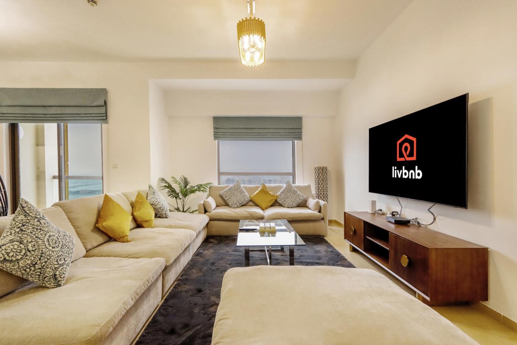 Livbnb - Stunning 1-br W/ Palm & Sea Views In Jbr * Dubaï