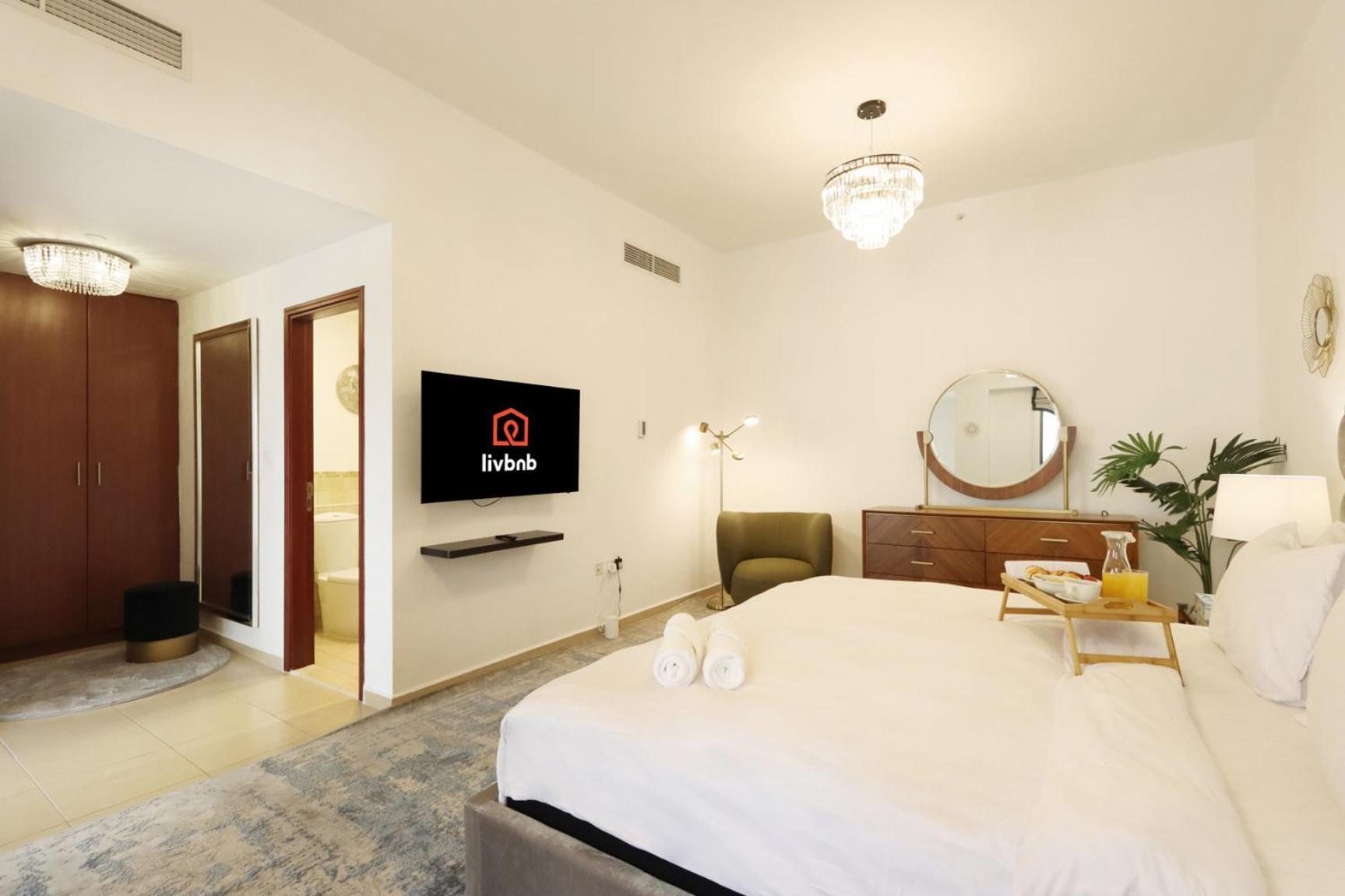 Livbnb - Stunning 1-br W/ Palm & Sea Views In Jbr Appartement Dubaï