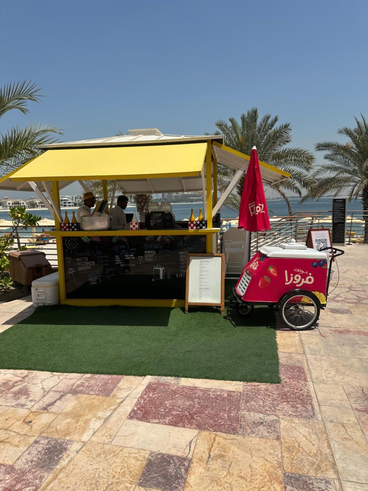 Appartement Palm Jumeirah Tiara Ruby 1king And 2 Sofa Beds *