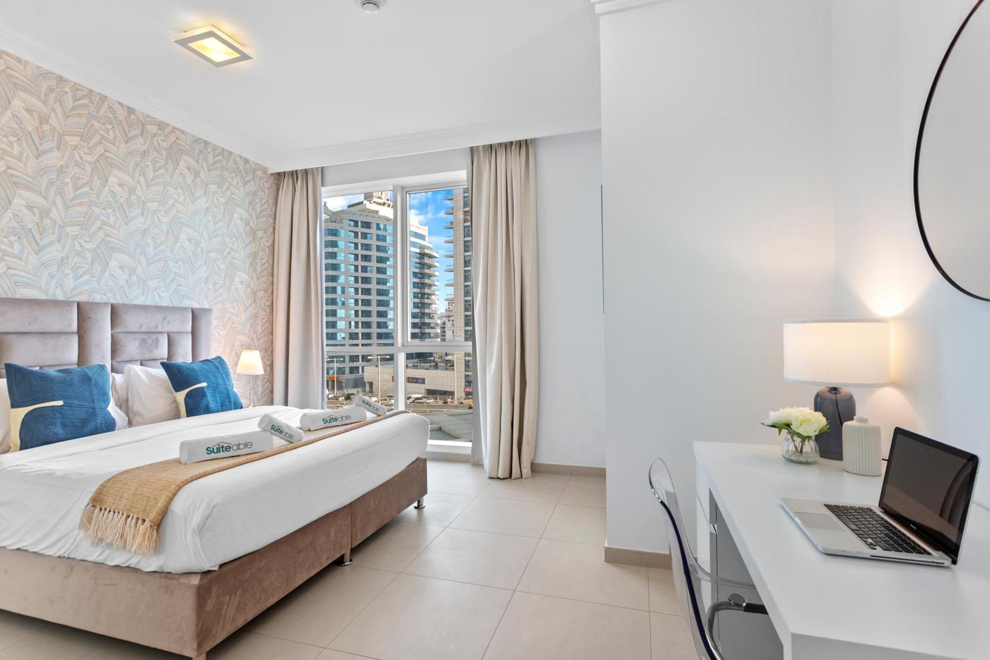 Appartement Serene 2-bedroom Escape With Sea Steps Away In Jbr Dubaï