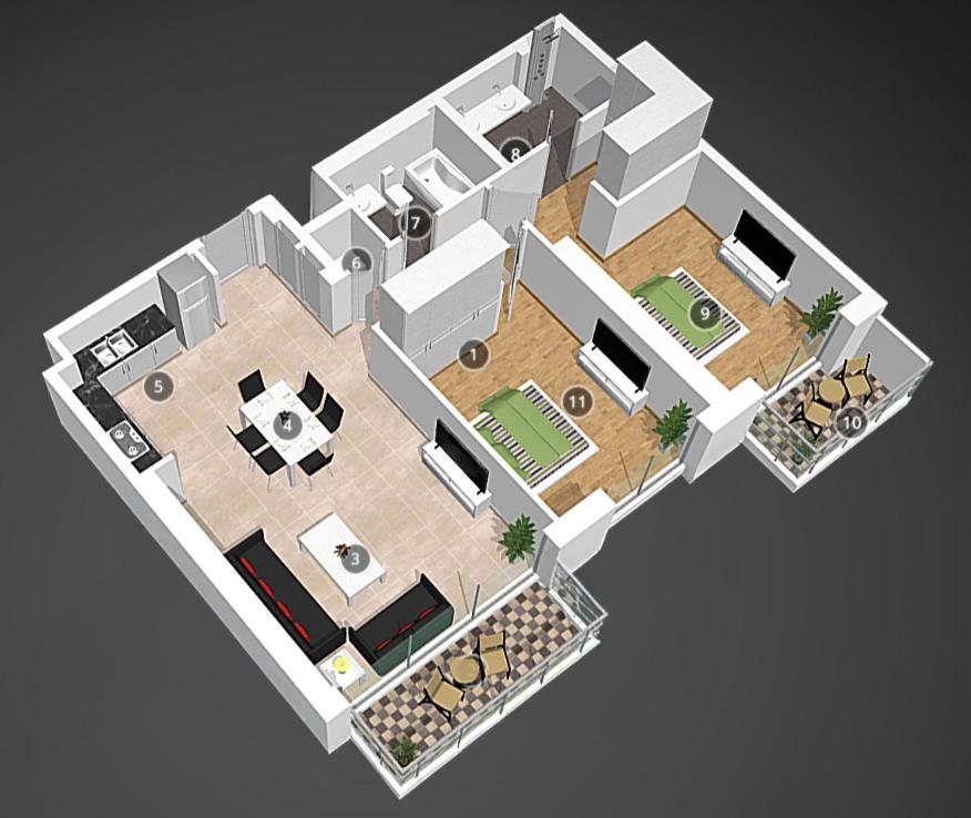 Appartement Sea View 2-bedroom - Isle Dubai