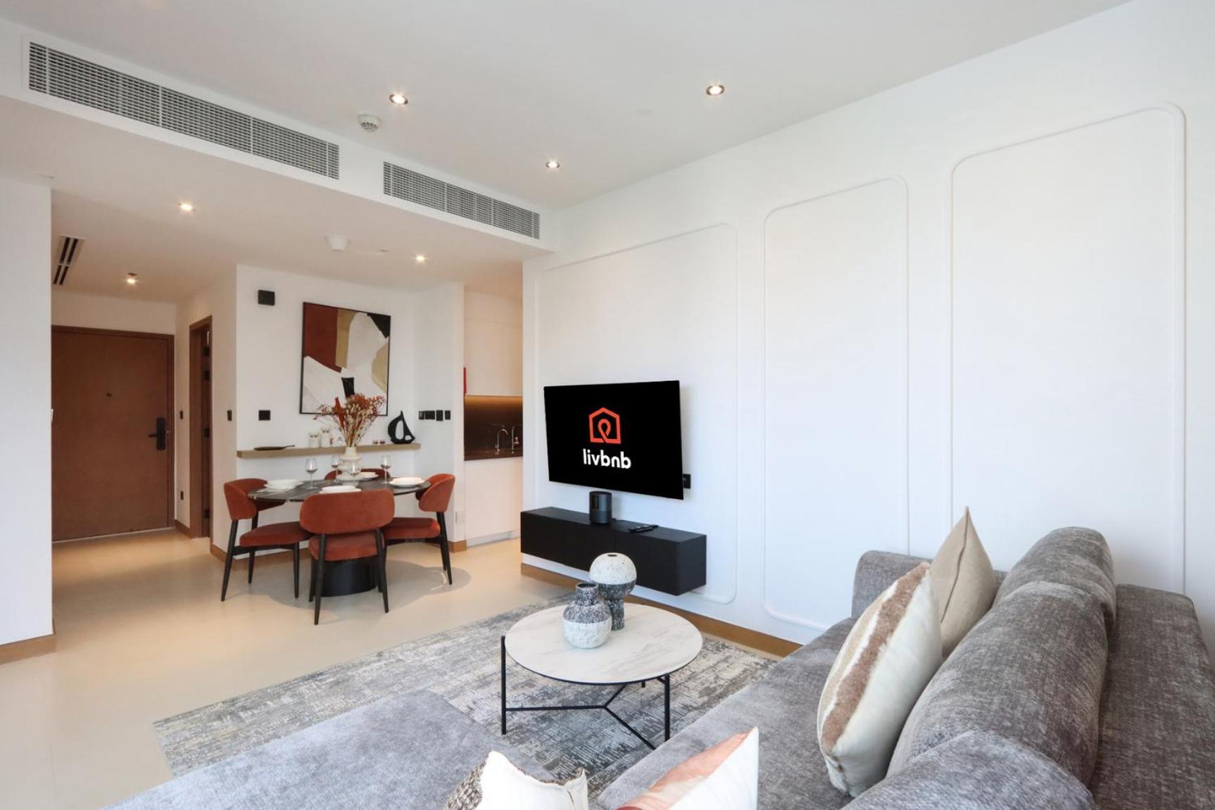 Livbnb - Vida Marina 1br Gem With Stunning Marina Views Appartement Dubaï
