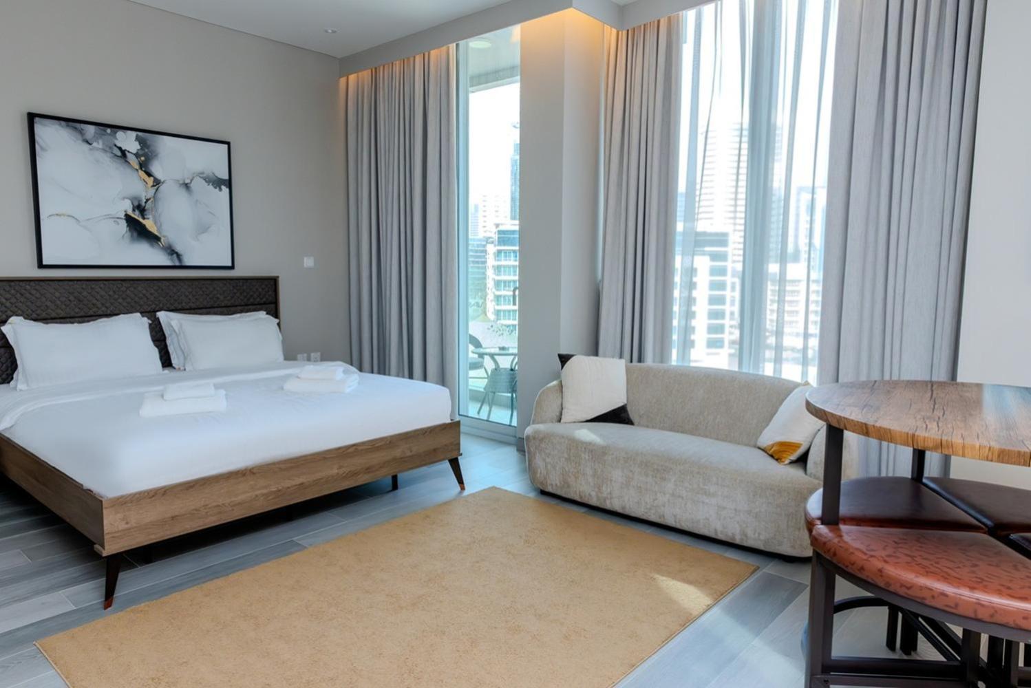 Appartement Marina Walk Gem Modern With Pool & Gym Access, Steps To & Metro