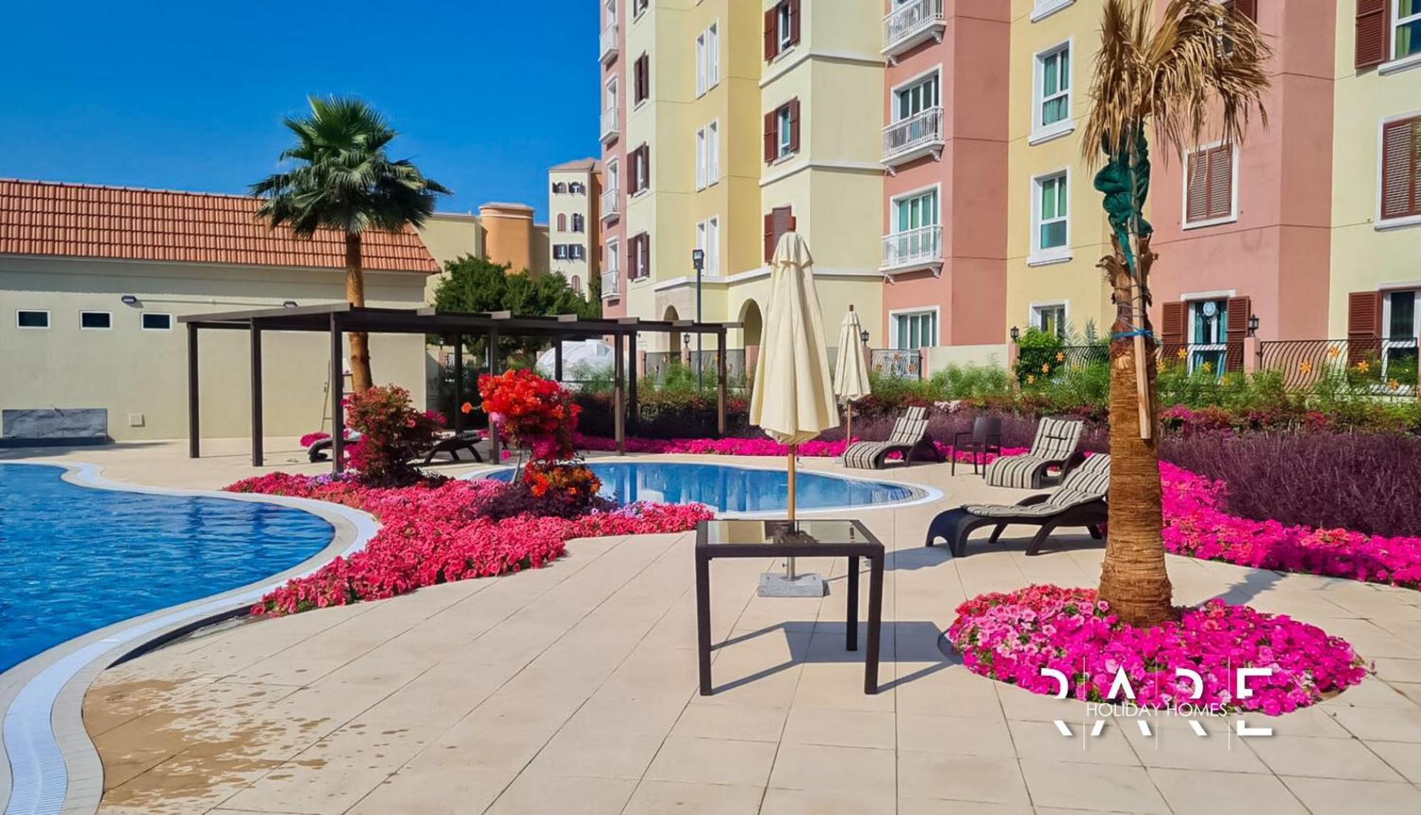 Appartement Rare Homes - Mediterranean Cluster - Near Ibn Battuta Mall - Discovery Garden - Building# Med 100 - Rg13 *
