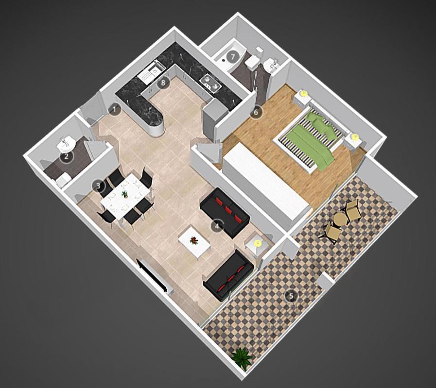 Handsome 1br In Armada Tower 3 Apartamento