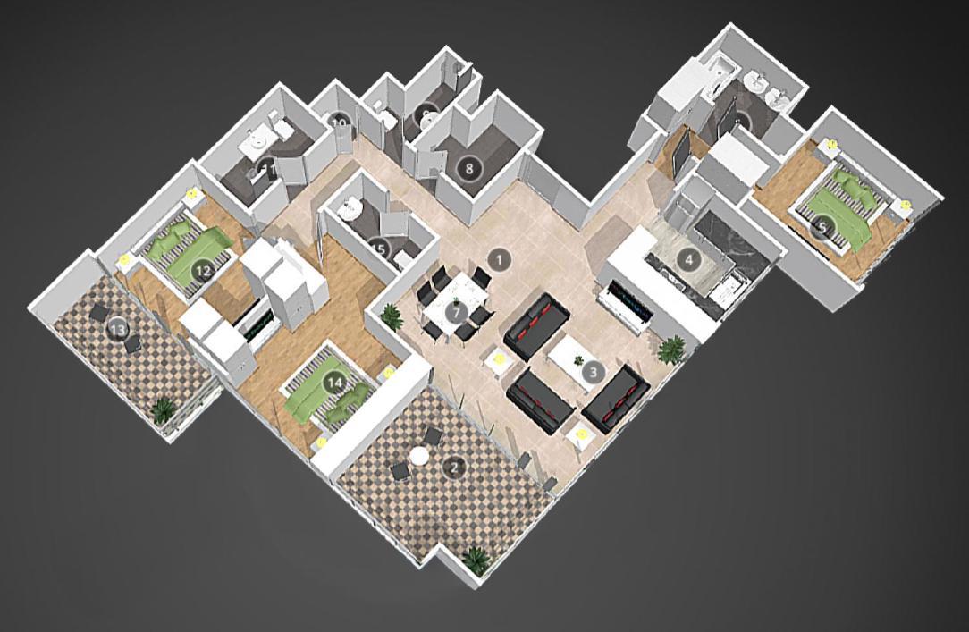 3br And Maids Burj Khalifa And Fountain View For 8 Guests Appartement *