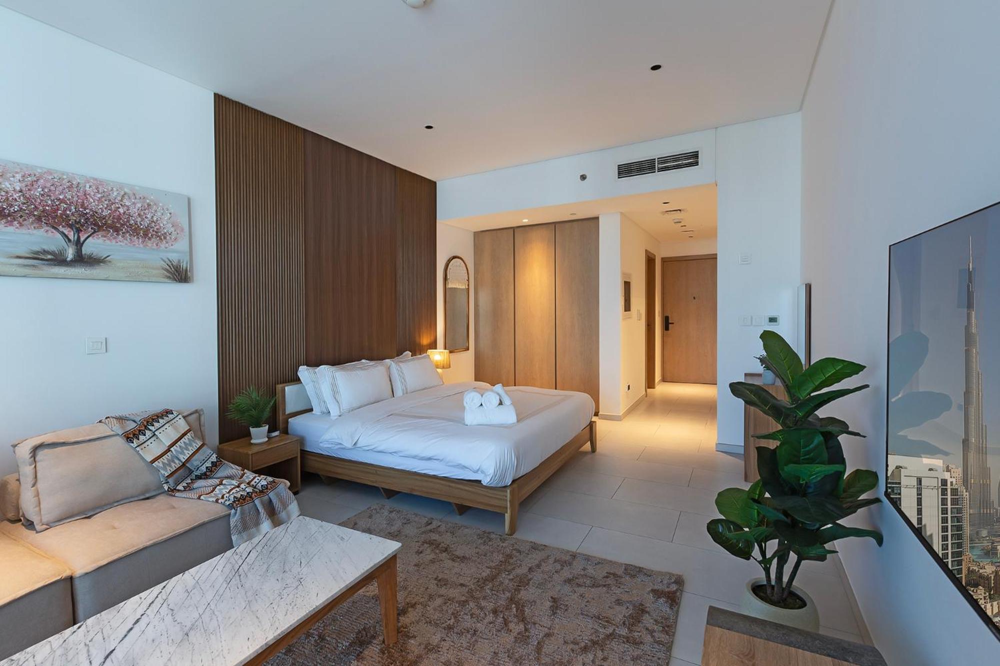 Burj & Beyond - Luxury With Burj Khalifa View Dubaï