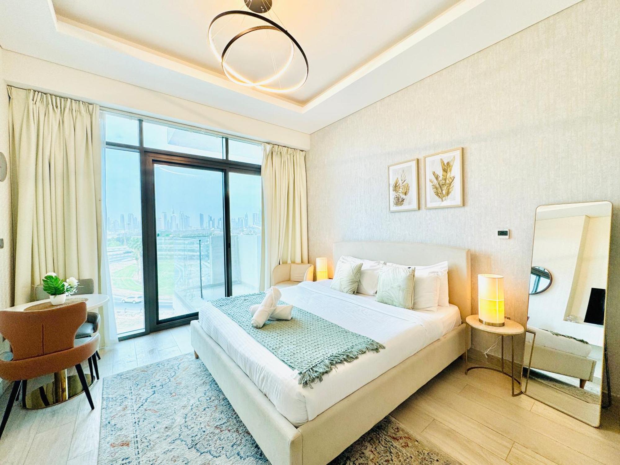 Venduras - Skyline View Farhad Azizi Al Jaddaf Apartemen *