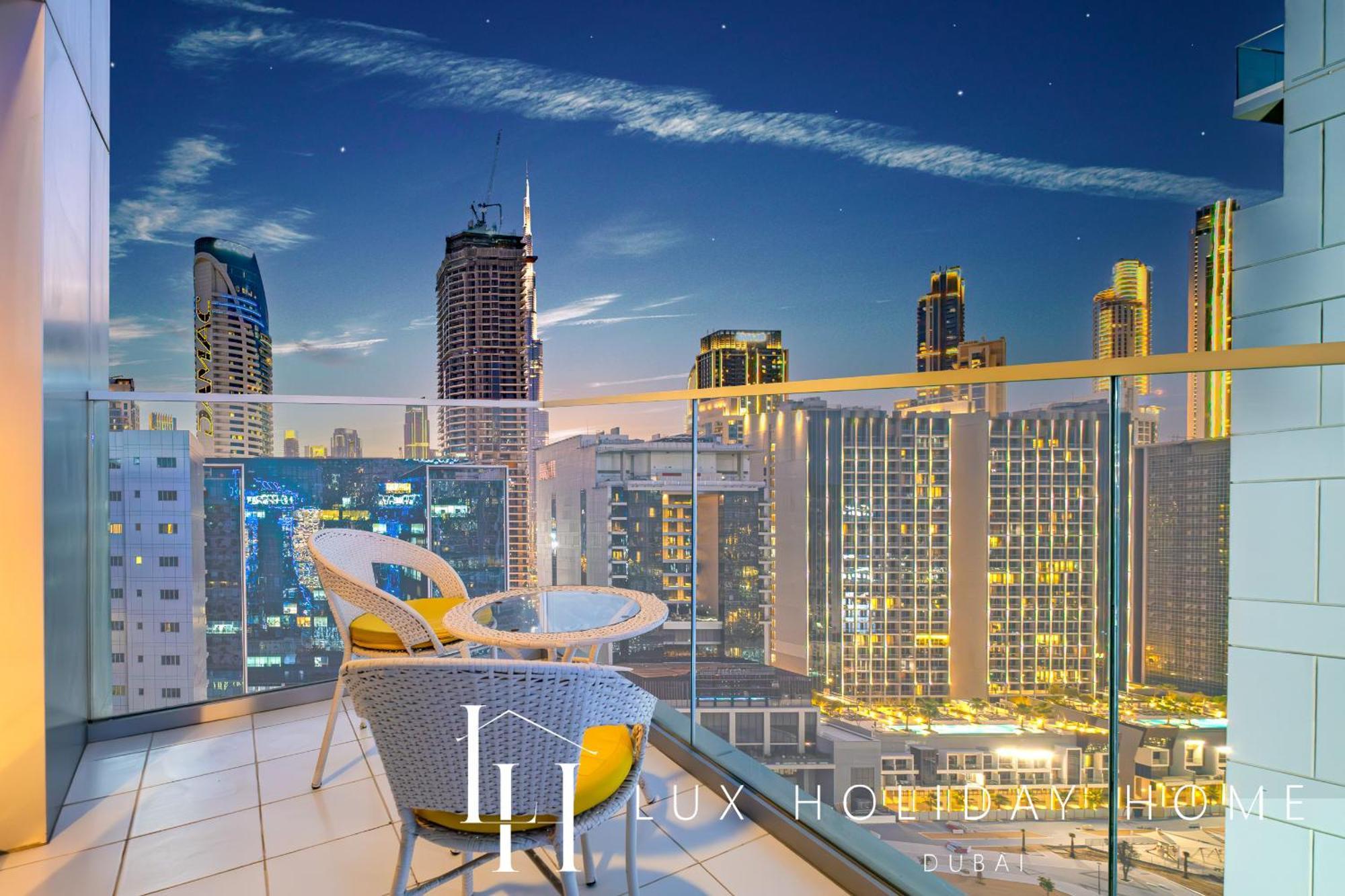 Appartement Lux The Majestine Burj Khalifa View