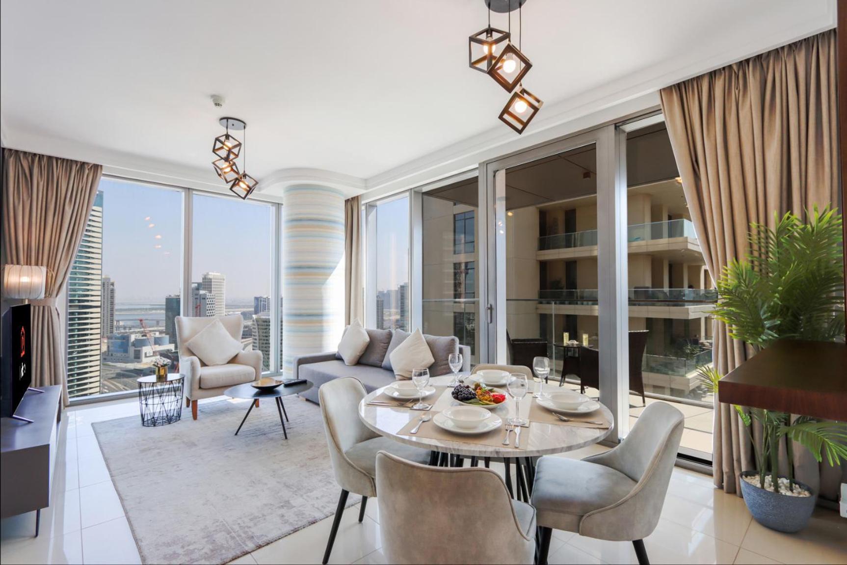 Livbnb - Bright 1br Boulevard Point Appartement Dubaï
