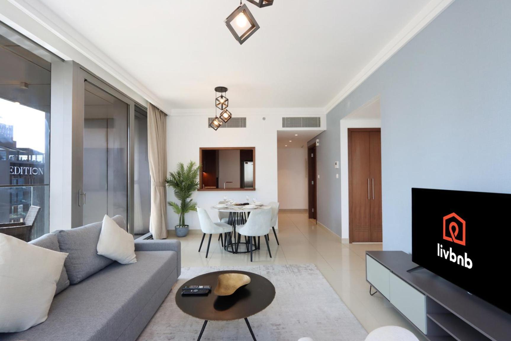 Livbnb - Bright 1br Boulevard Point Appartement Dubaï