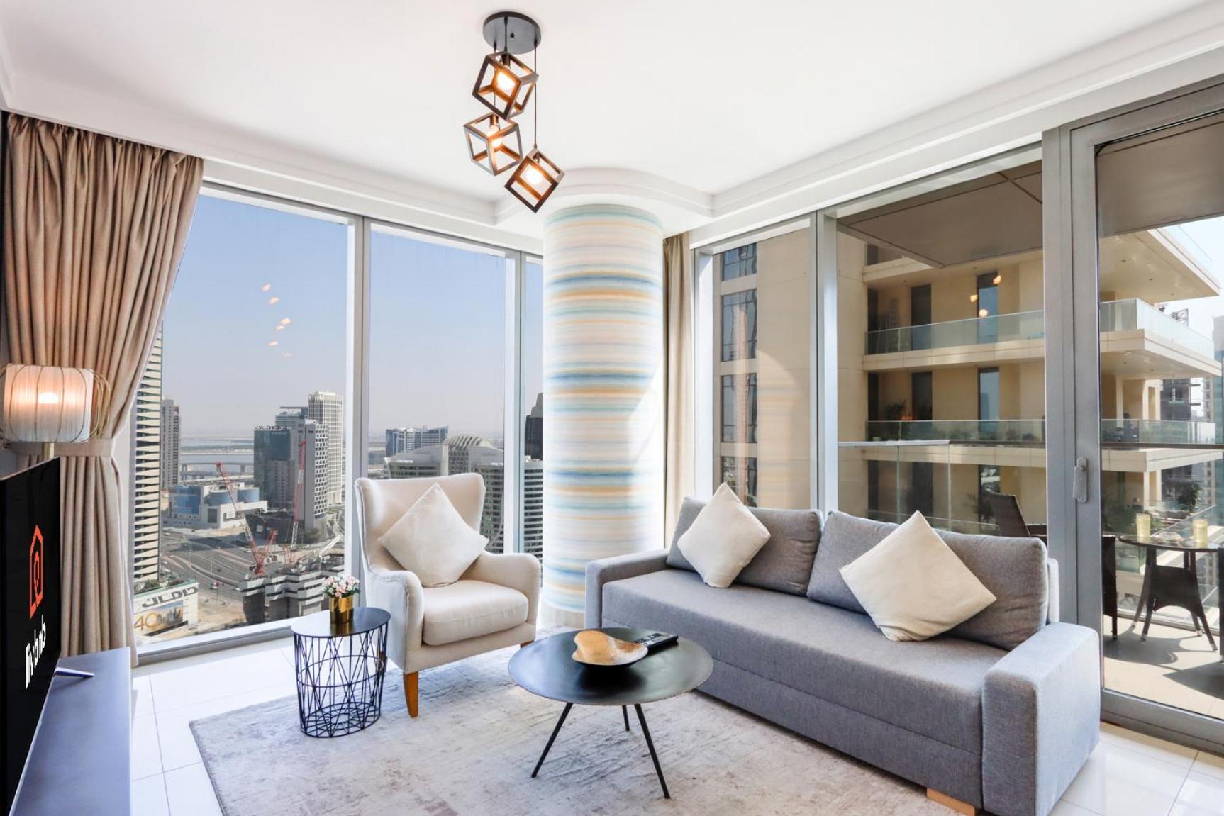 Livbnb - Bright 1br Boulevard Point Appartement Dubaï