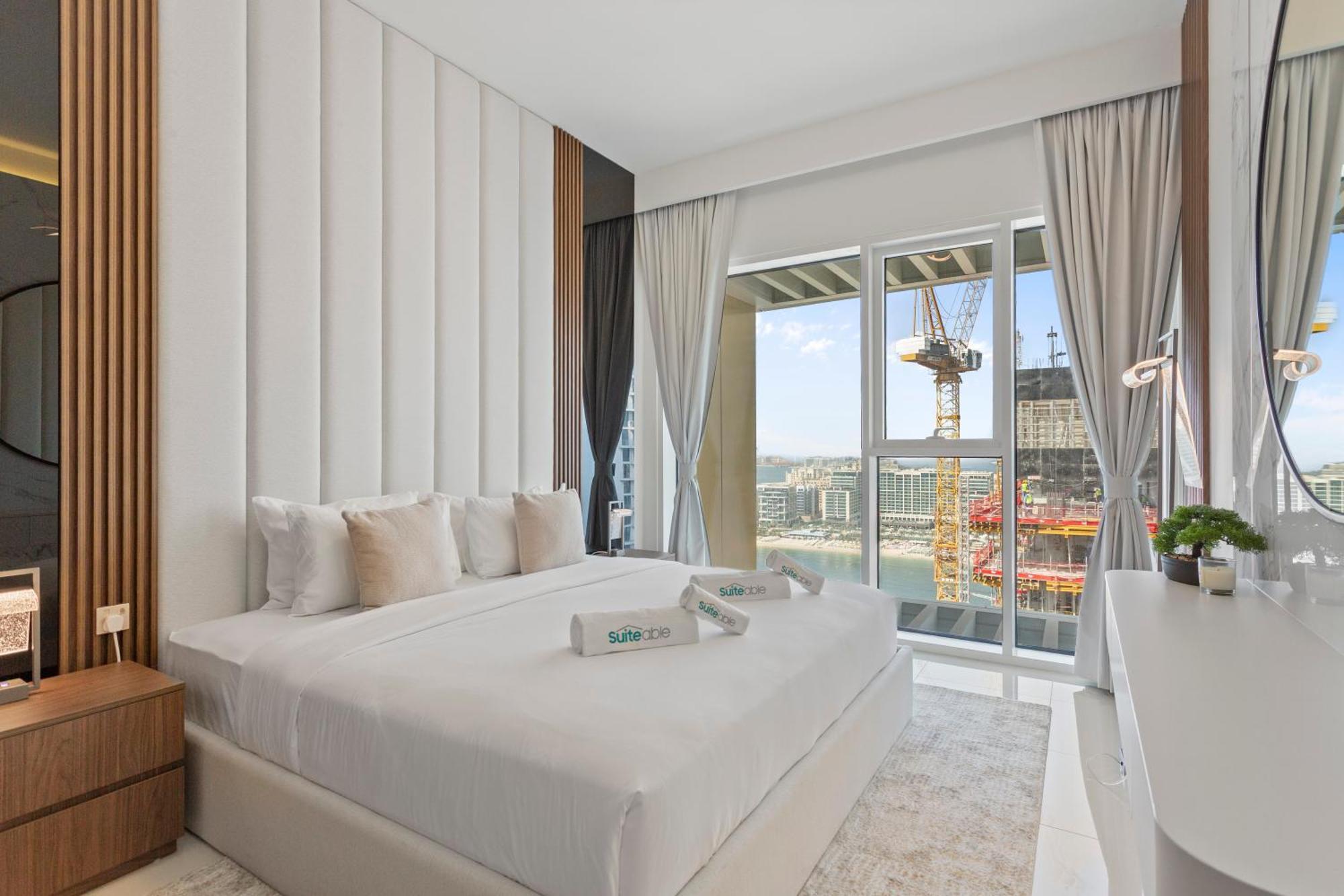 Lejlighed Coastal Elegance 1-bedroom In Grand Bleu Dubai