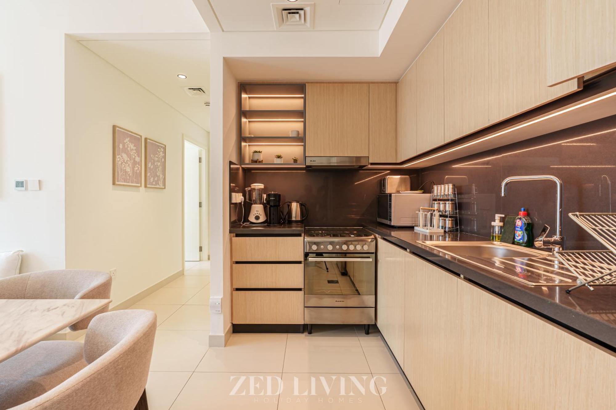 Burj Crown - Spectacular 2 Bedroom Next To Burj Khalifa - Zed Living Dubaï