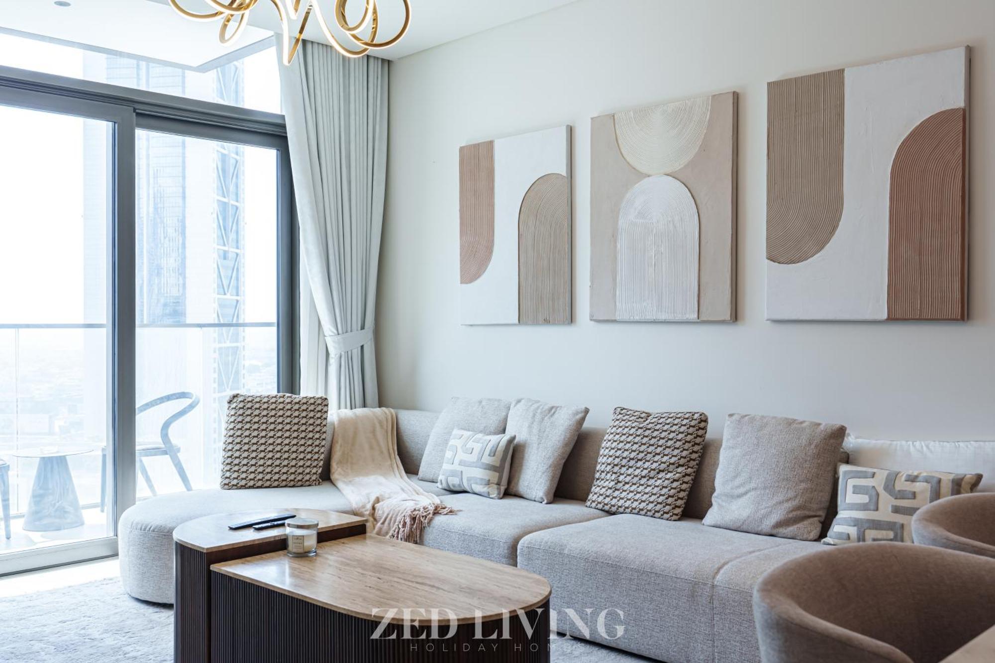 Burj Crown - Spectacular 2 Bedroom Next To Burj Khalifa - Zed Living