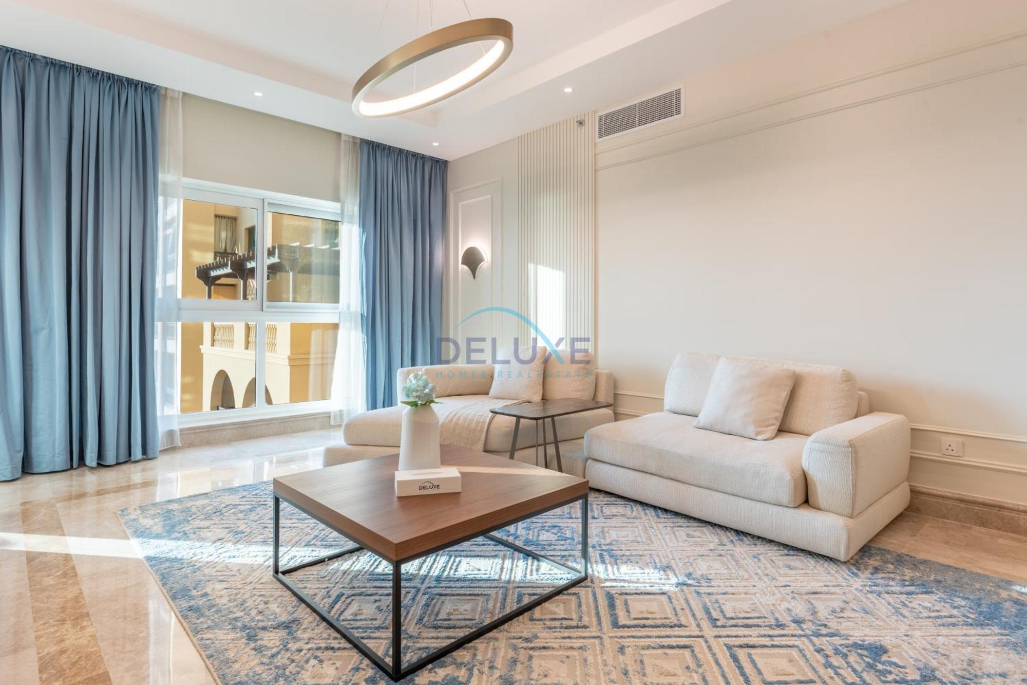 Beachfront 2br And Assistant's With Sea Views Terrace, Steps From Iconic Landmarks & Amenities, The Residences South, Palm Jumeirah By Deluxe Homes *