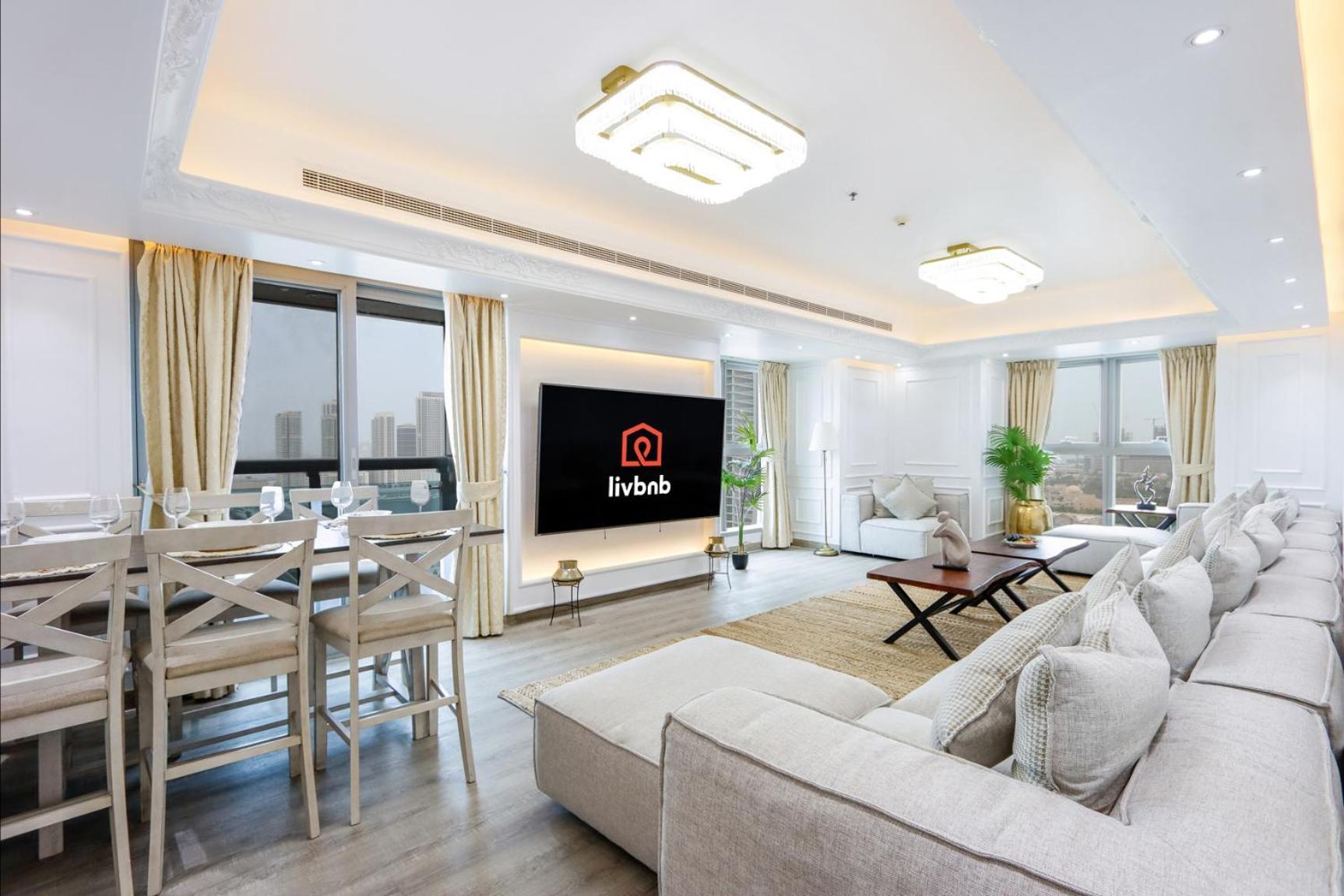 Livbnb - 3bhk With Sea And Palm Views Dubai