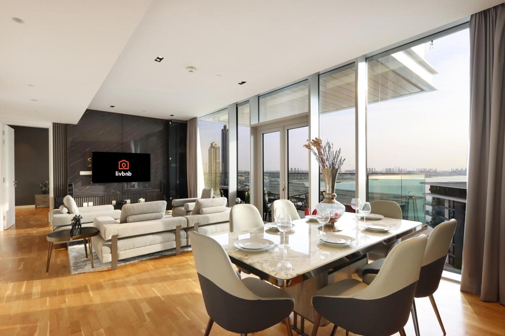 Livbnb-luxurious Bluewaters 2b With Sea Views Appartement Dubaï