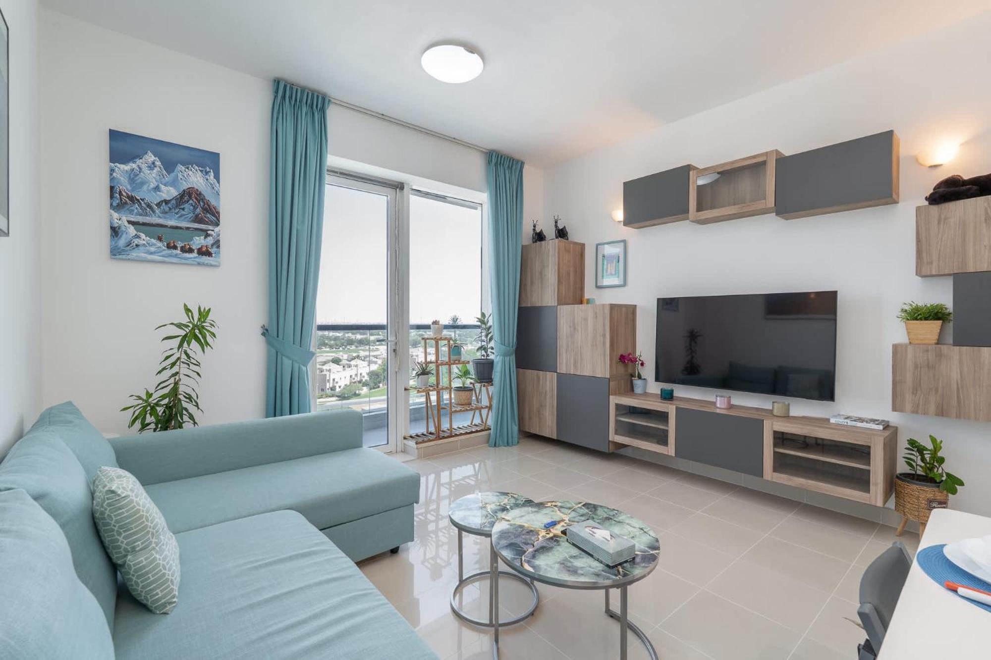 Modern 1-bed With Scenic Golf Course View Appartement Dubaï