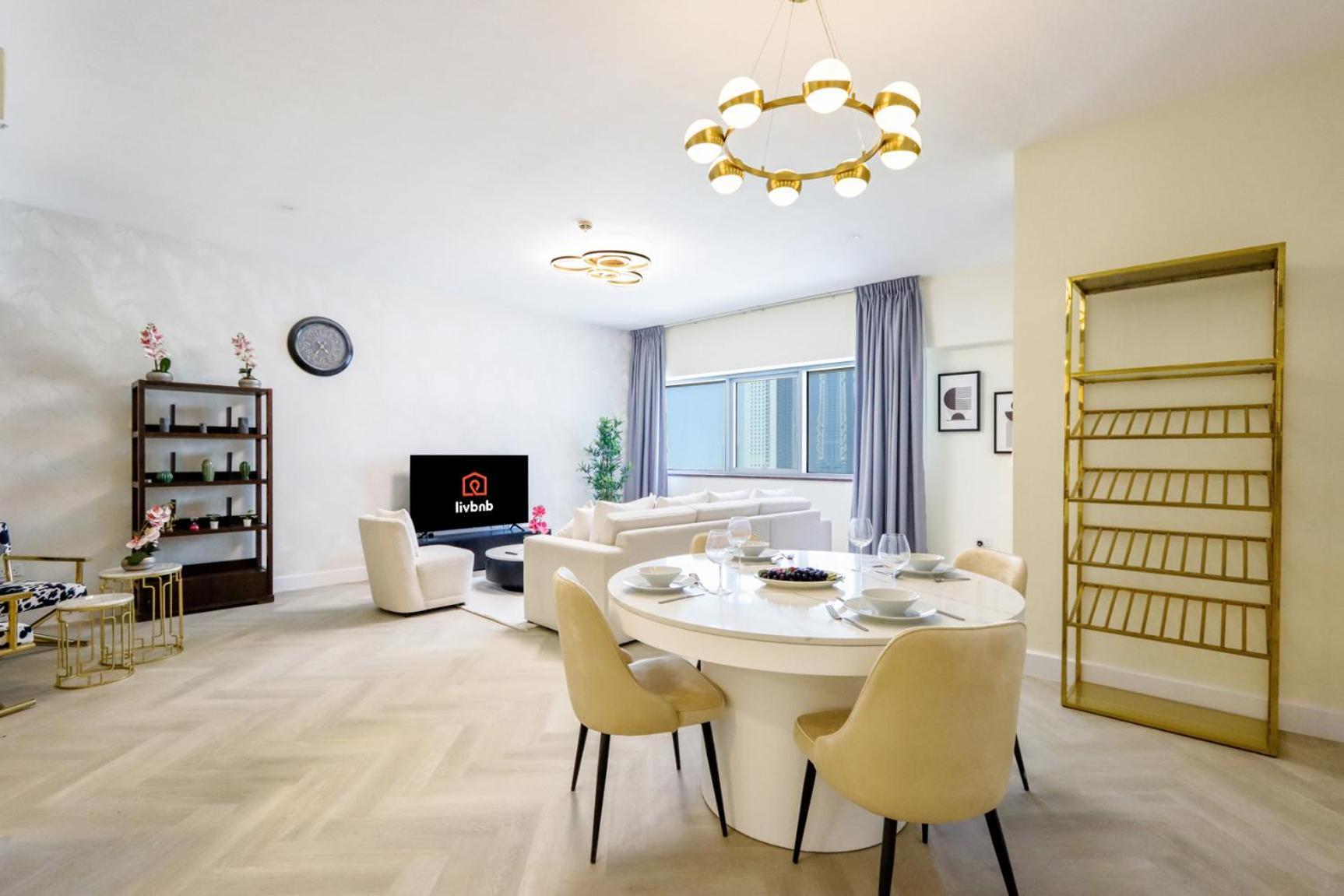 Livbnb - Burj Khalifa View 2br Spacious Dubaï