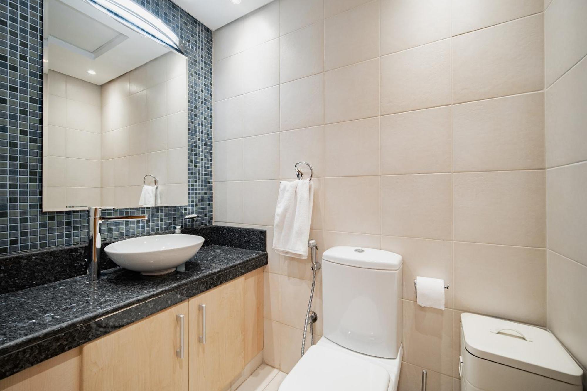 Lägenhet Your Private With Sea View & Crib - Palm 2br Dubai