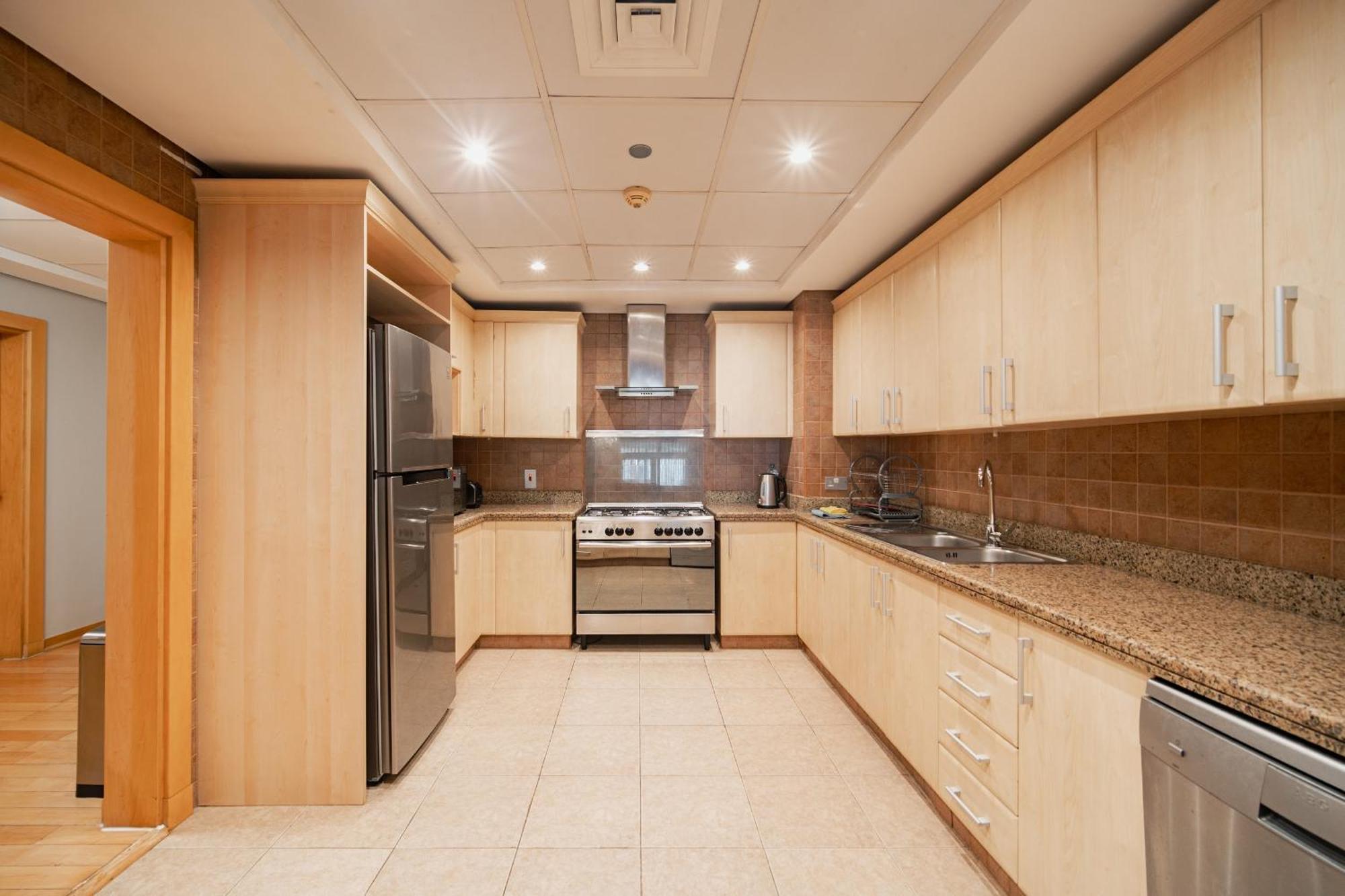 Your Private With Sea View & Crib - Palm 2br Lägenhet *