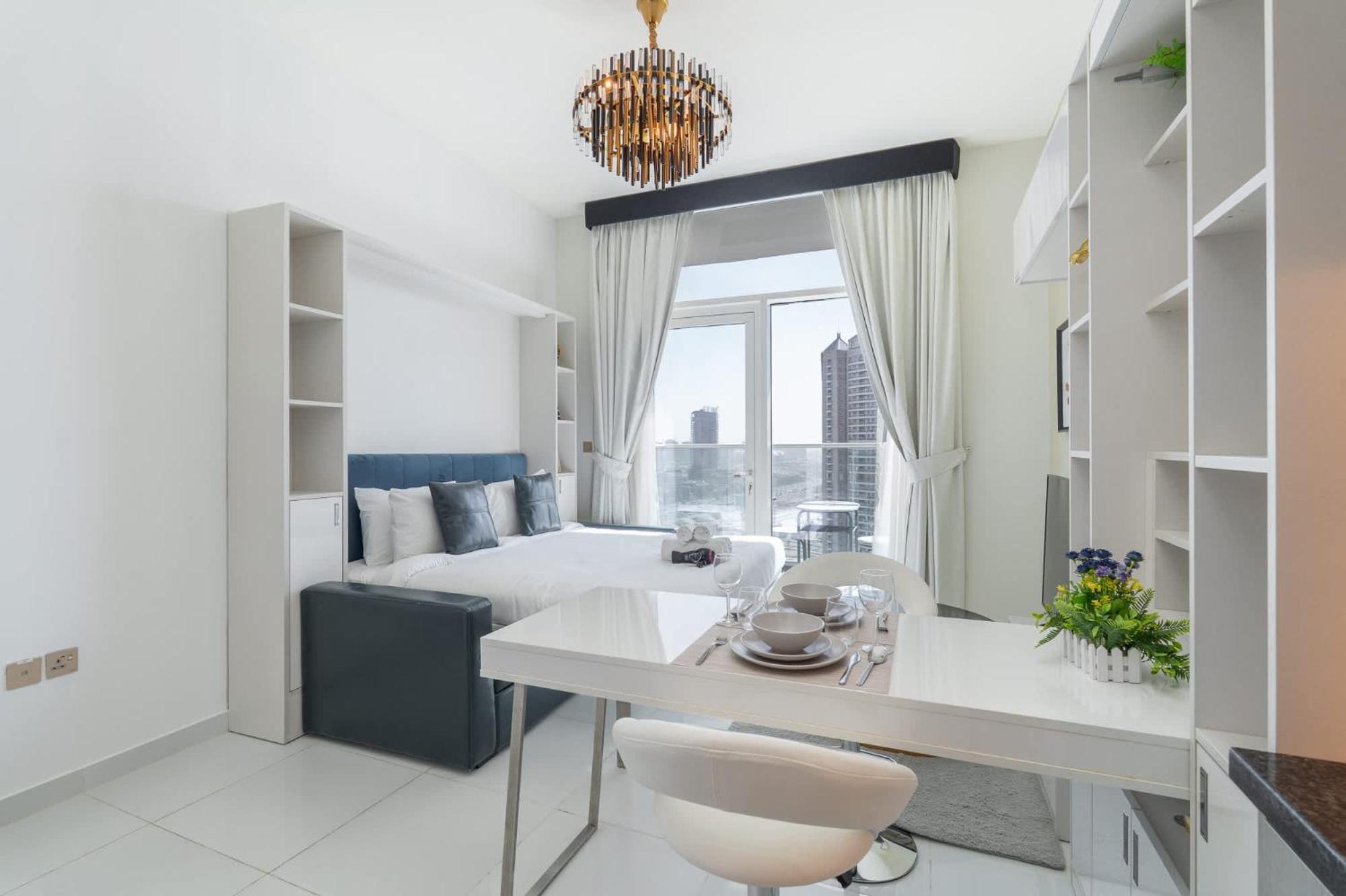 Relaxing And Gorgeous In Miraclz By Danube Appartement Dubai