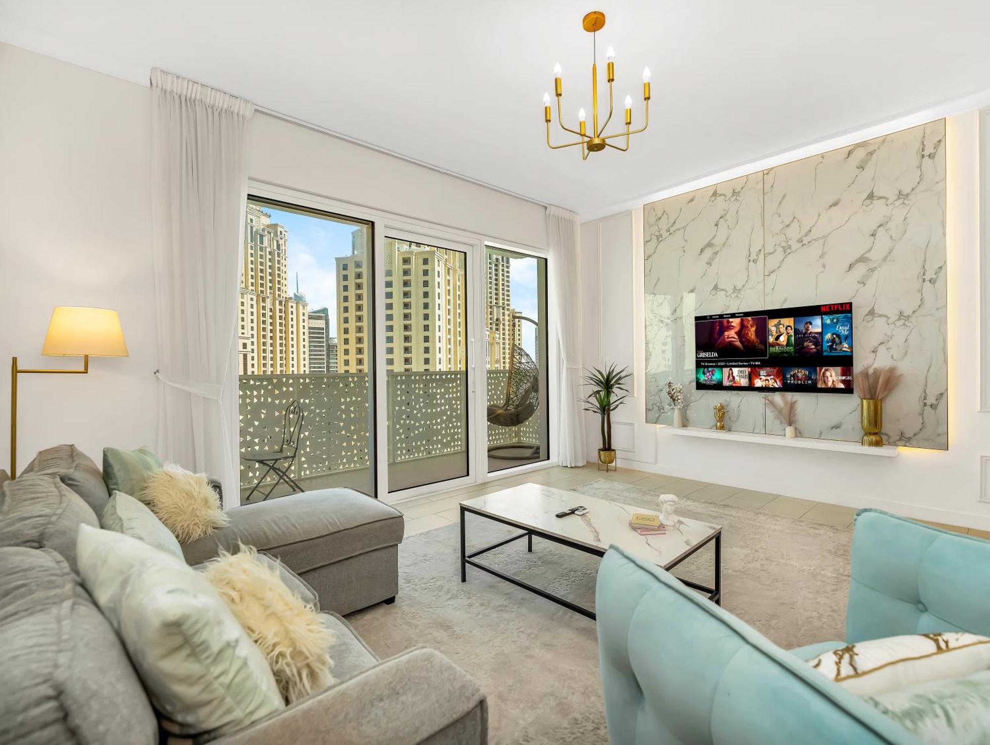 La Vie Beachside Elegance Appartement Dubaï