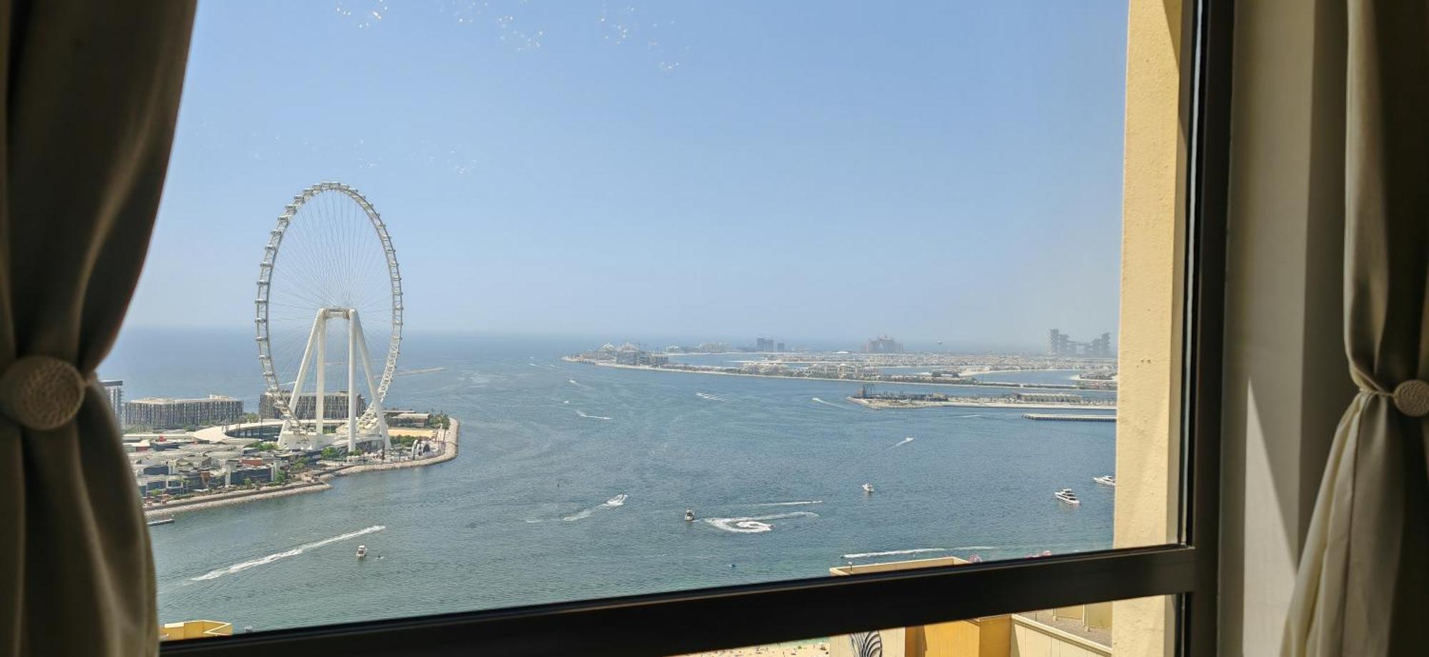 Lux 2br On Jbr Beach, Eye And Panoramic Sea Views By Sunkissed Homes Lejlighed