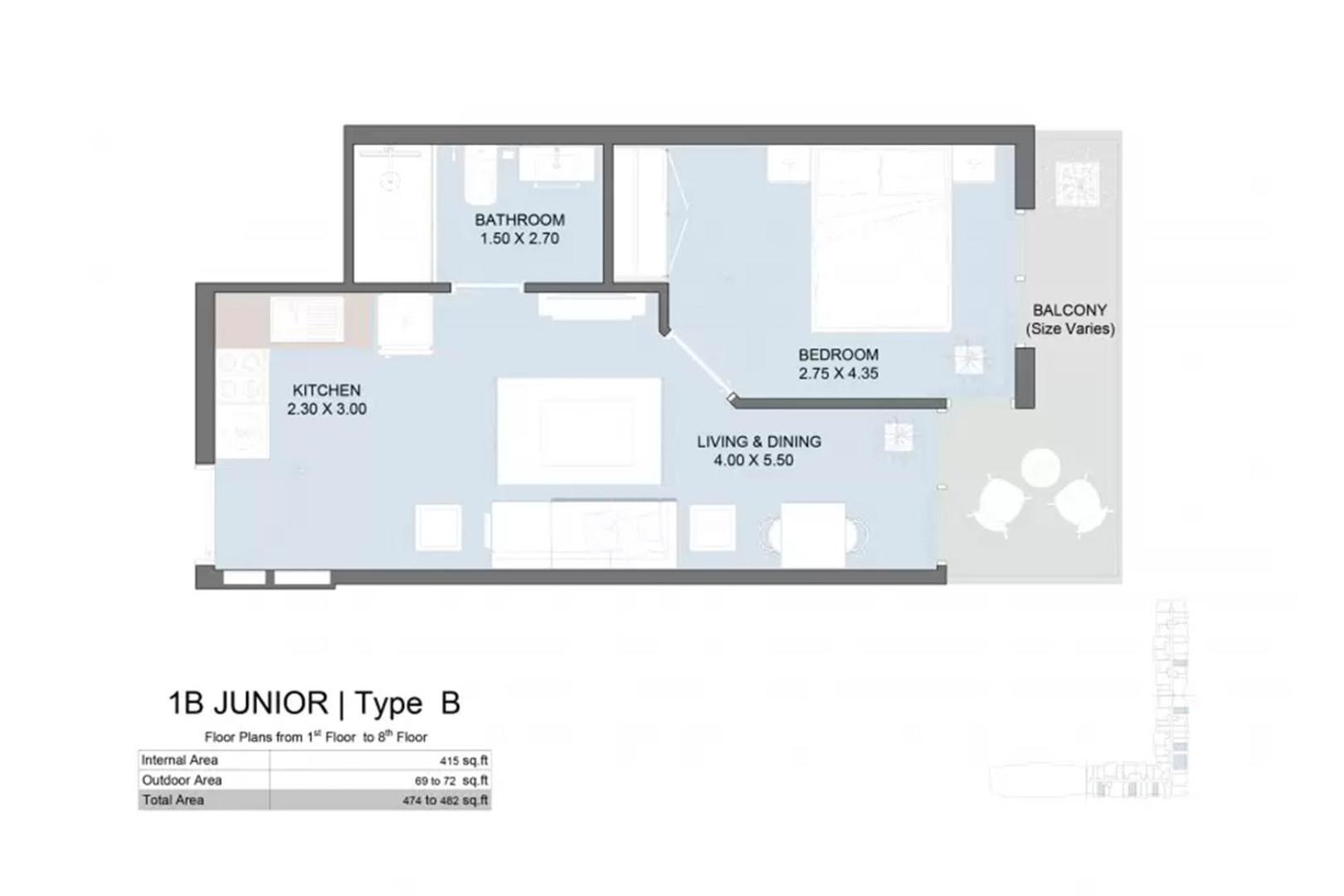 Appartement Livbnb - Brand New 1b In Rukan, Dubailand