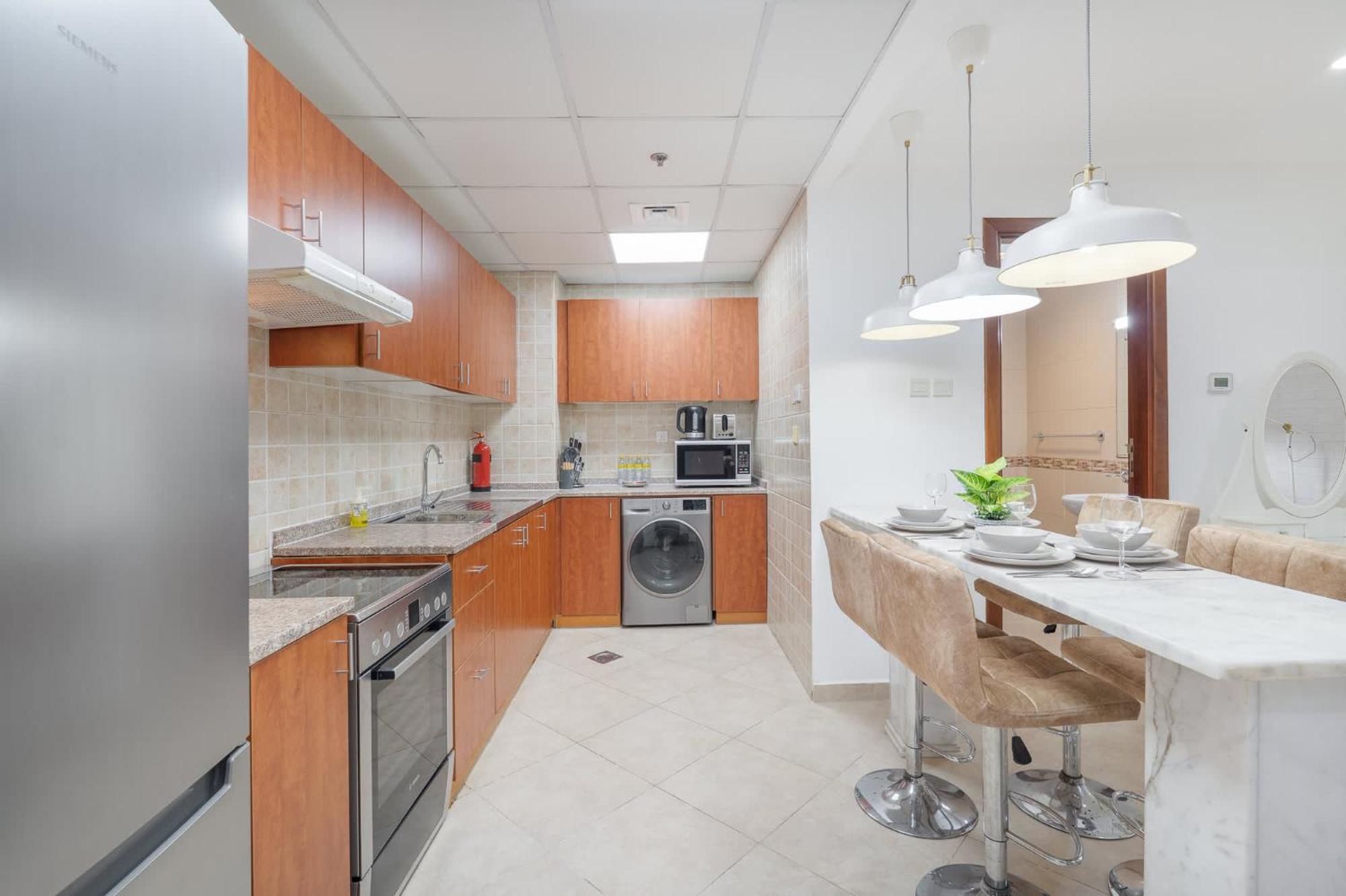 Appartement Spacious & Serene 2 Bedroom In Marina For 4