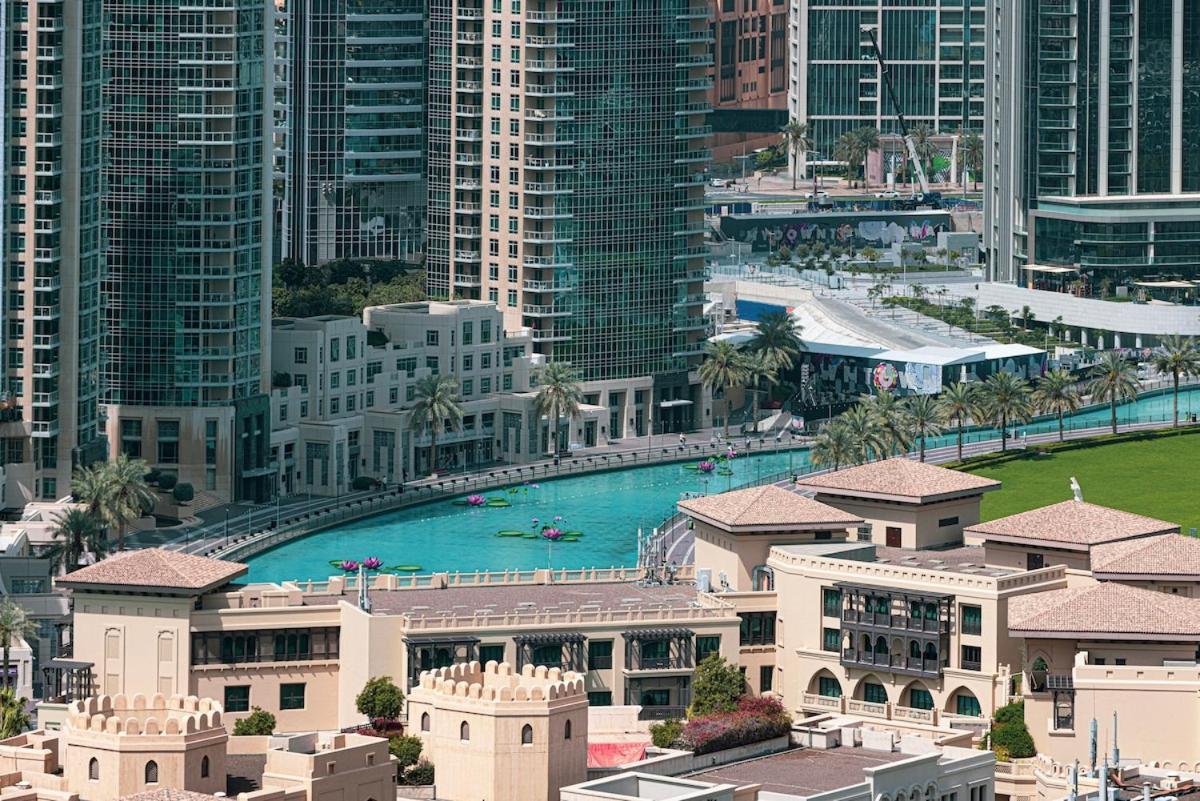 Apartment Lux With Full Burj View - 1 Min Mall