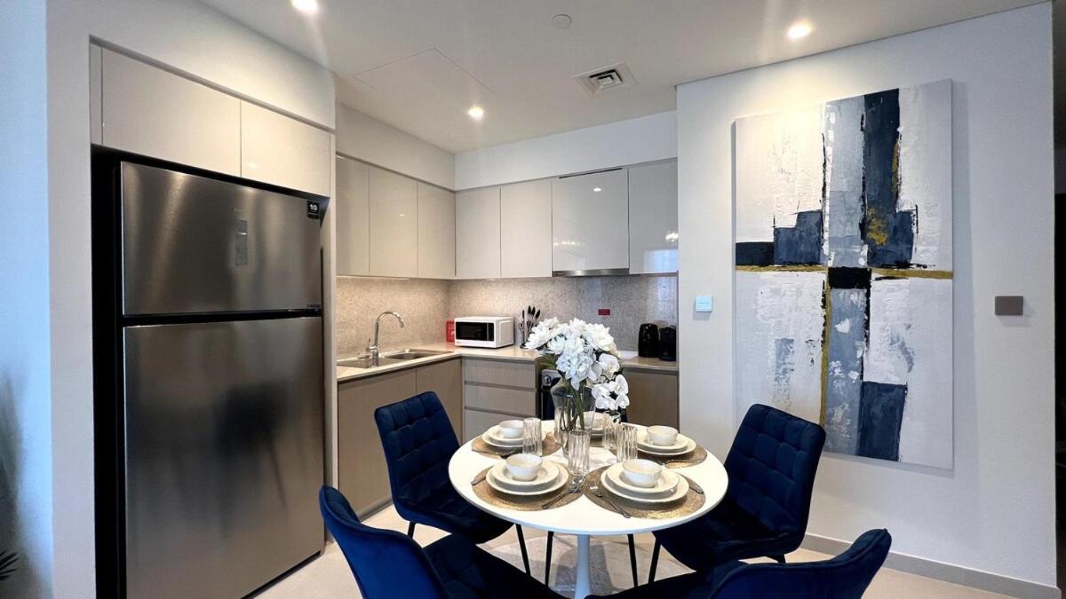 Appartement Lux With Full Burj View - 1 Min Mall *