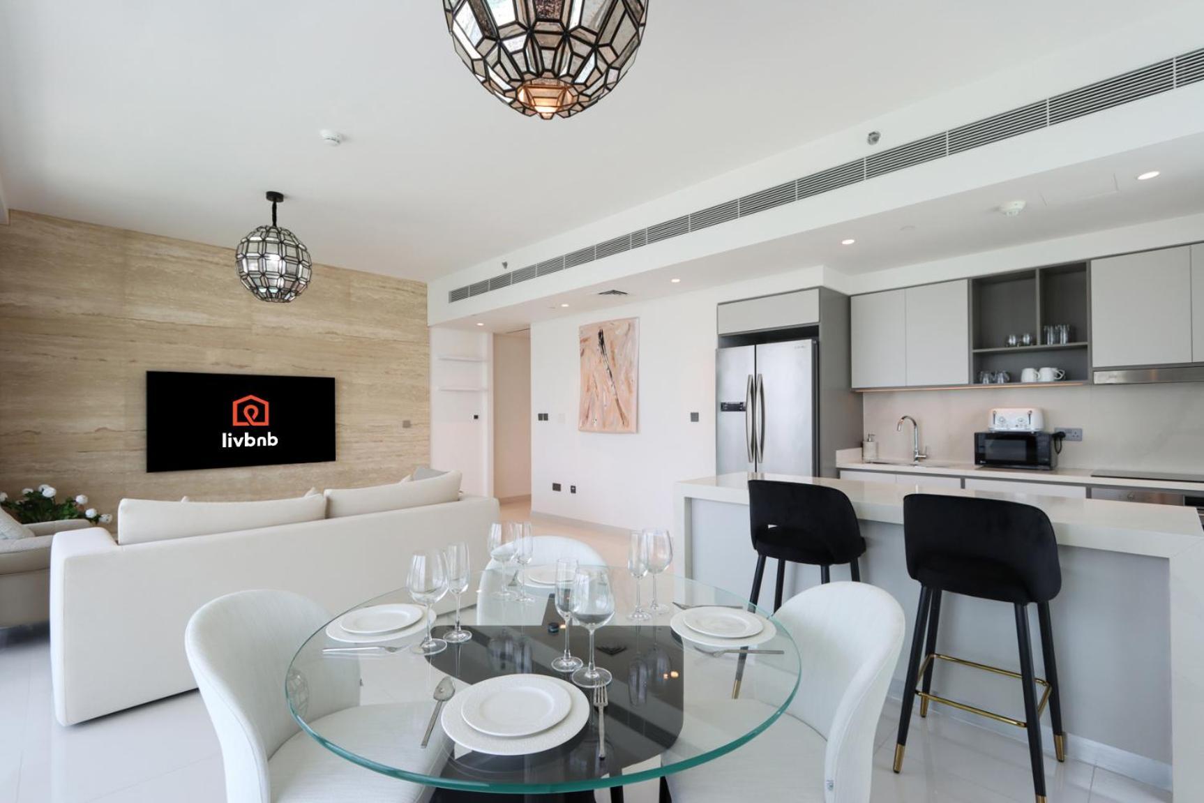 Appartement Livbnb-beachfront 3br With Marina Harbour Panorama Dubaï