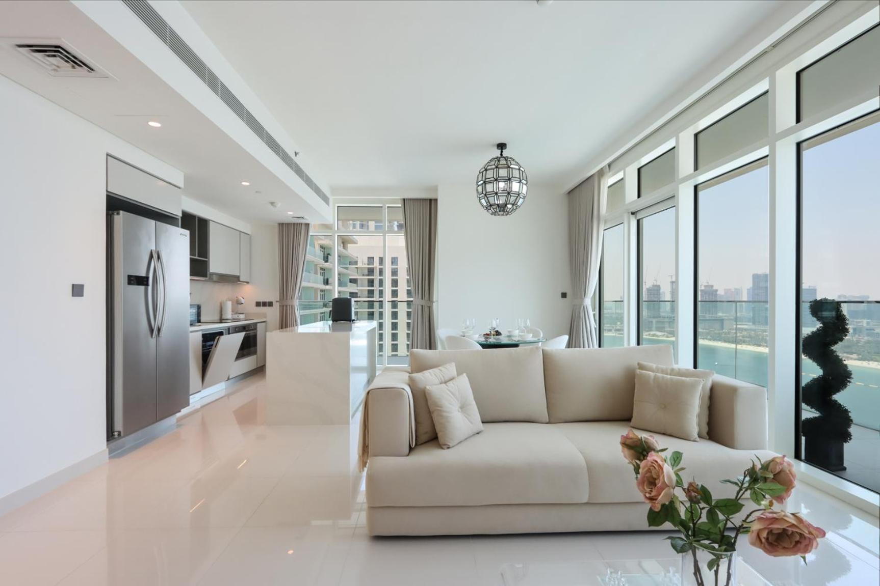 Appartement Livbnb-beachfront 3br With Marina Harbour Panorama Dubaï