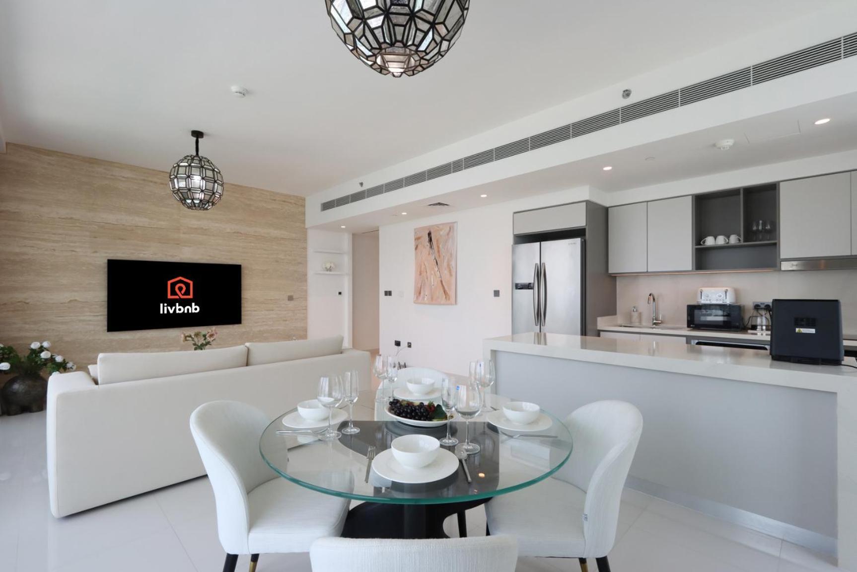 Appartement Livbnb-beachfront 3br With Marina Harbour Panorama Dubaï