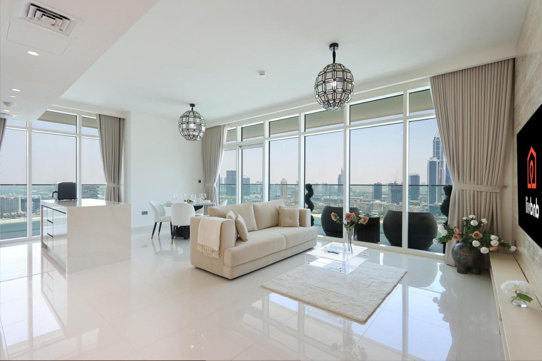 Appartement Livbnb-beachfront 3br With Marina Harbour Panorama Dubaï