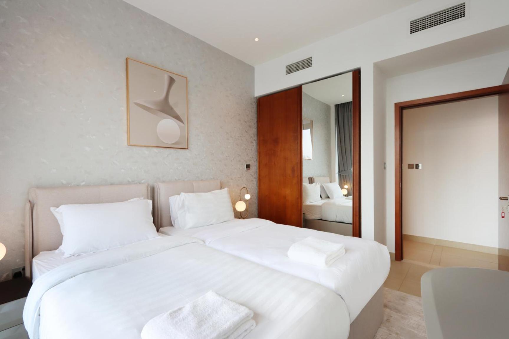Appartement Livbnb Elegant 3br In Marina Gate Panoramic Marina Views With Private Balcony *