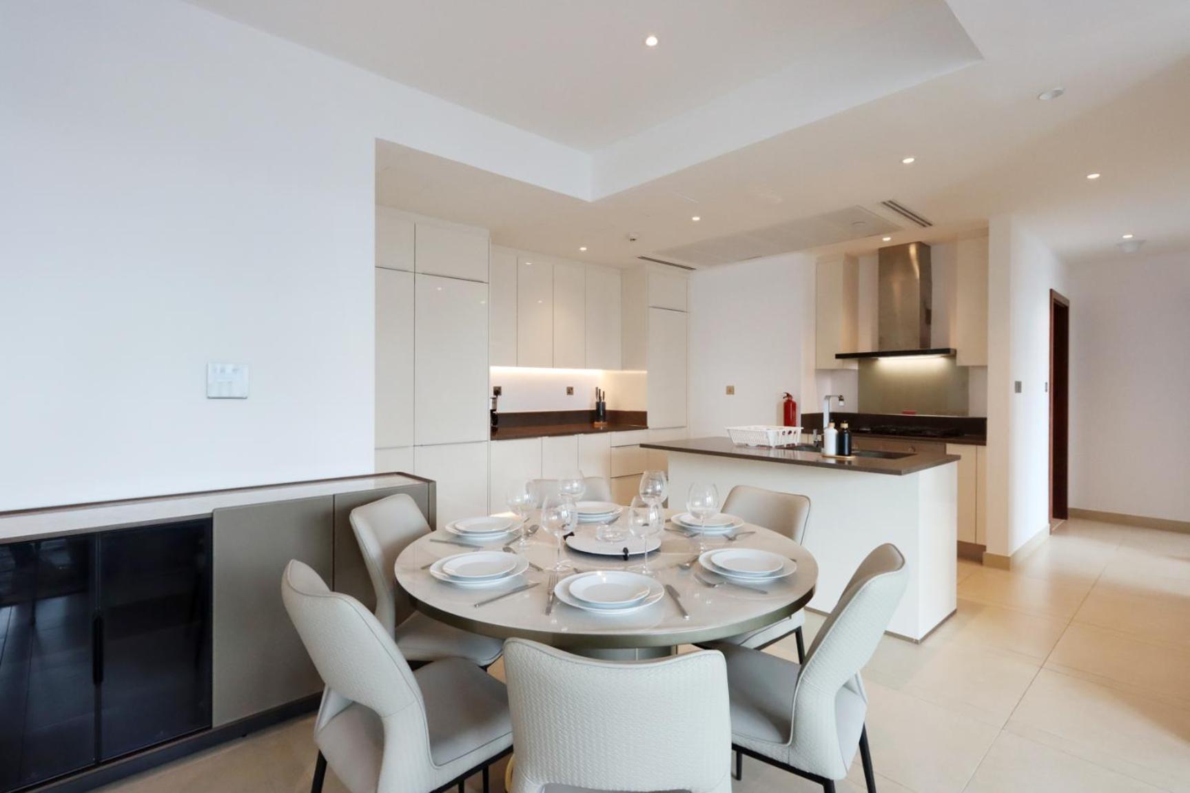 Livbnb Elegant 3br In Marina Gate Panoramic Marina Views With Private Balcony Dubaï