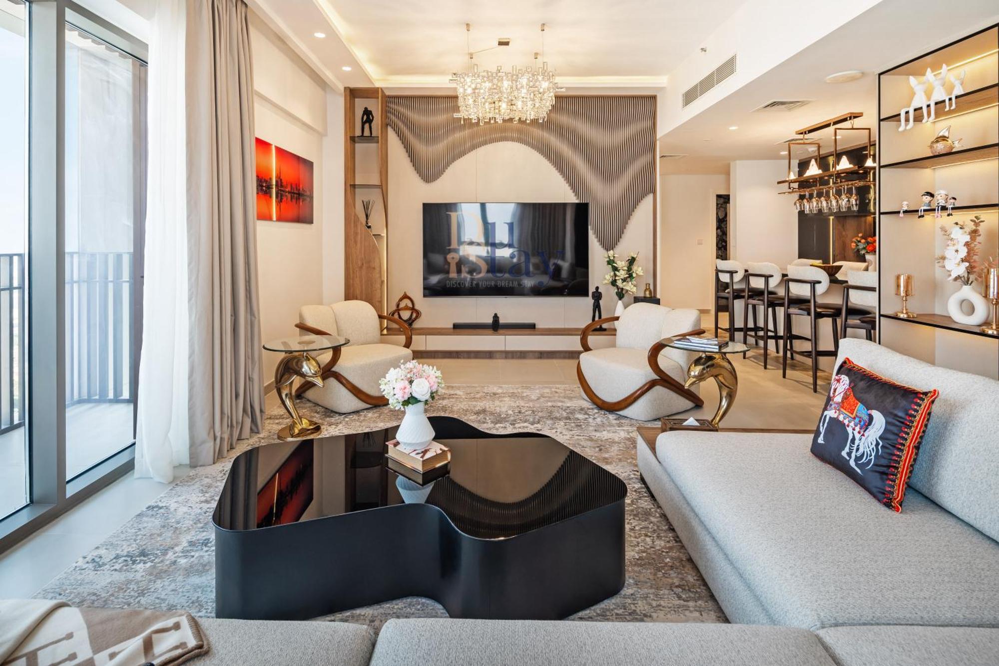 Skyline Vista 3-bedroom Haven With Lagoon Retreat Appartement *