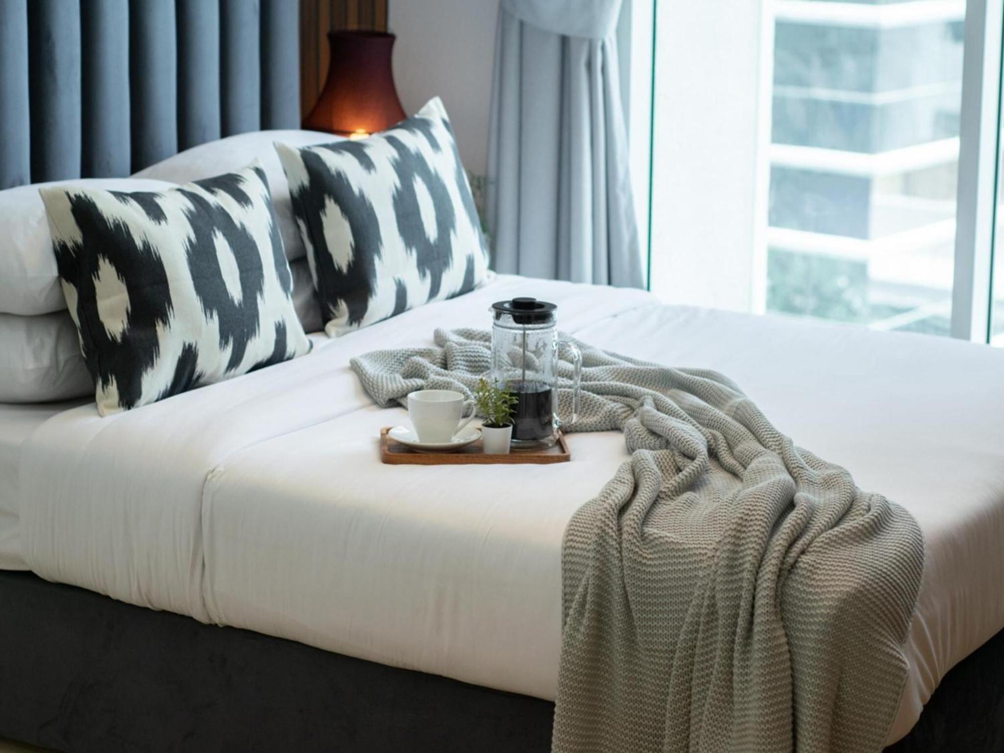 Apartamento Luxe Near Mall Burj Khalifa Pool Gym Parking Dubai