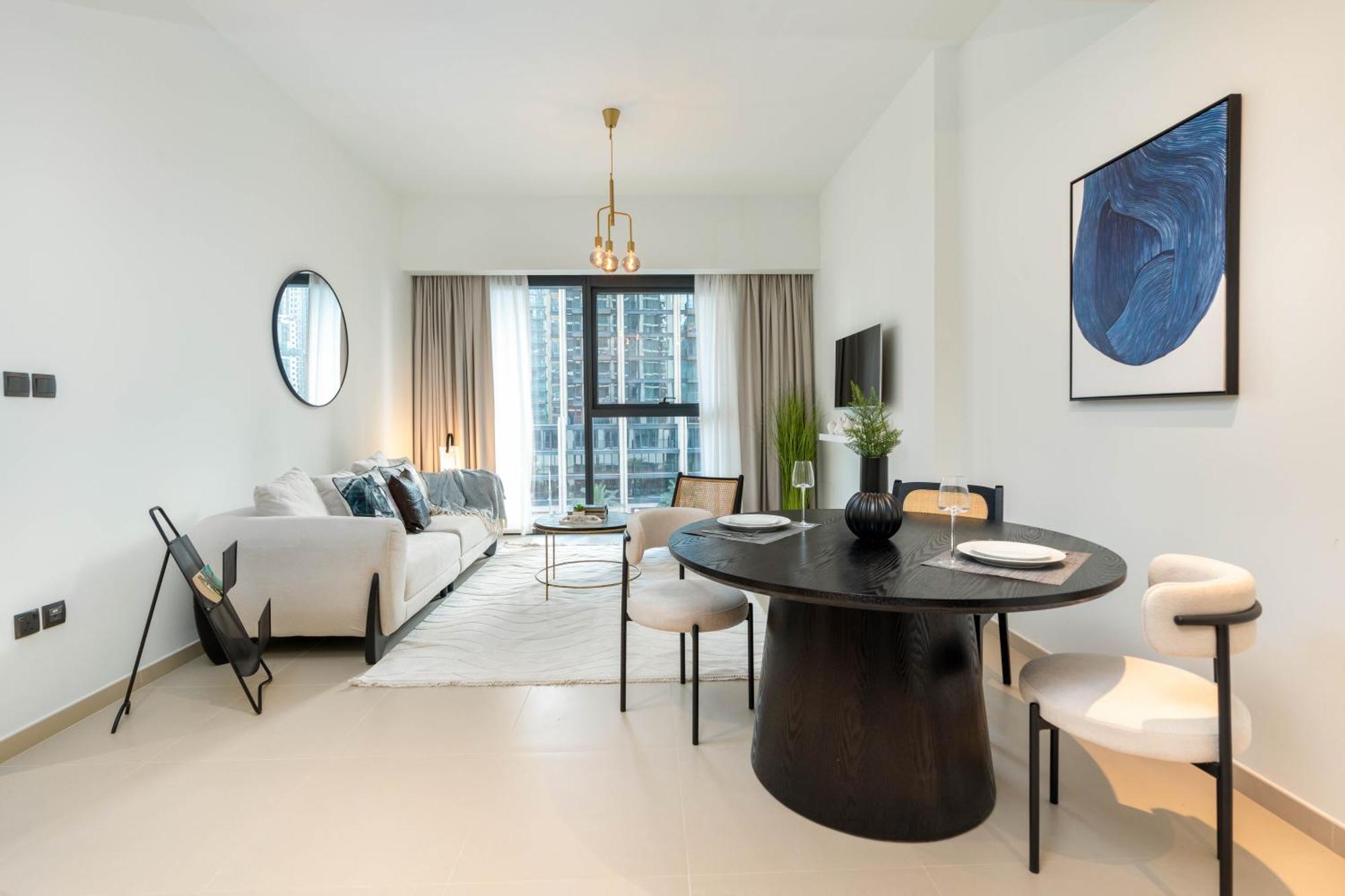 Boulevard - Brand New Stylish 1 Bed Next To Burj Khalifa Dubai