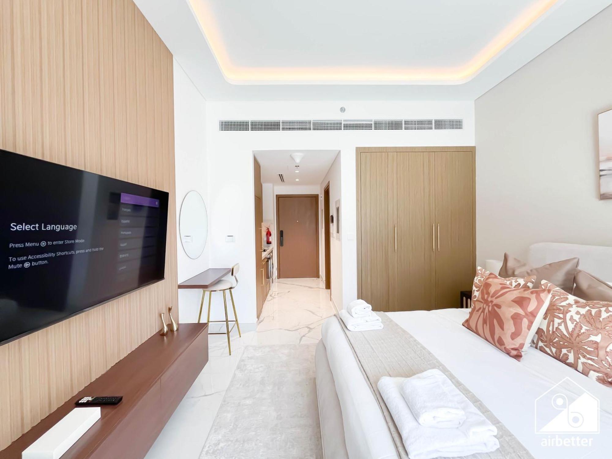 Appartement Prime Azizi Riviera With Balcony Dubaï