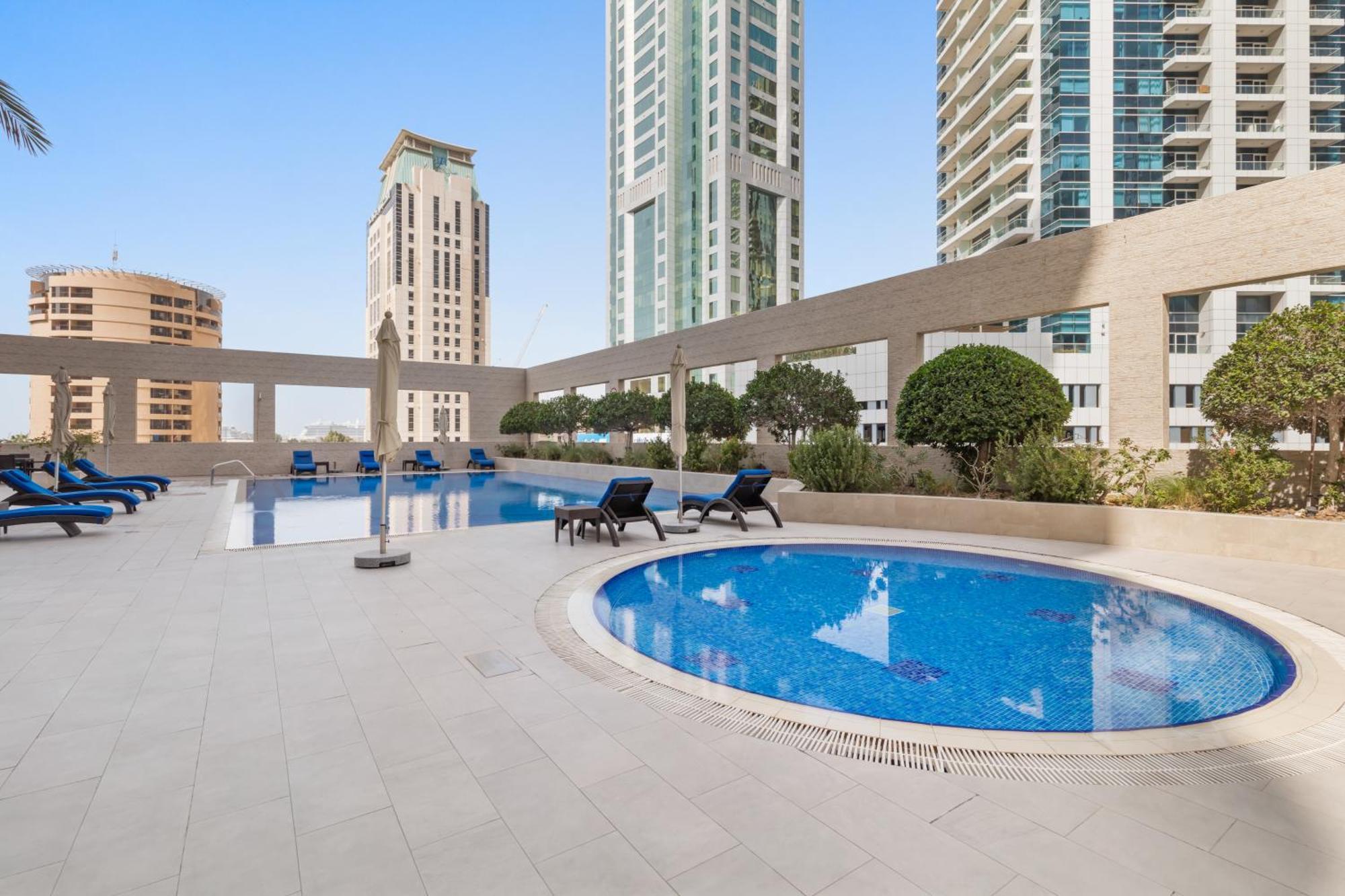 Walk To Jbr - Free Baby Gear - Marina View 2br With Terrace Dubai