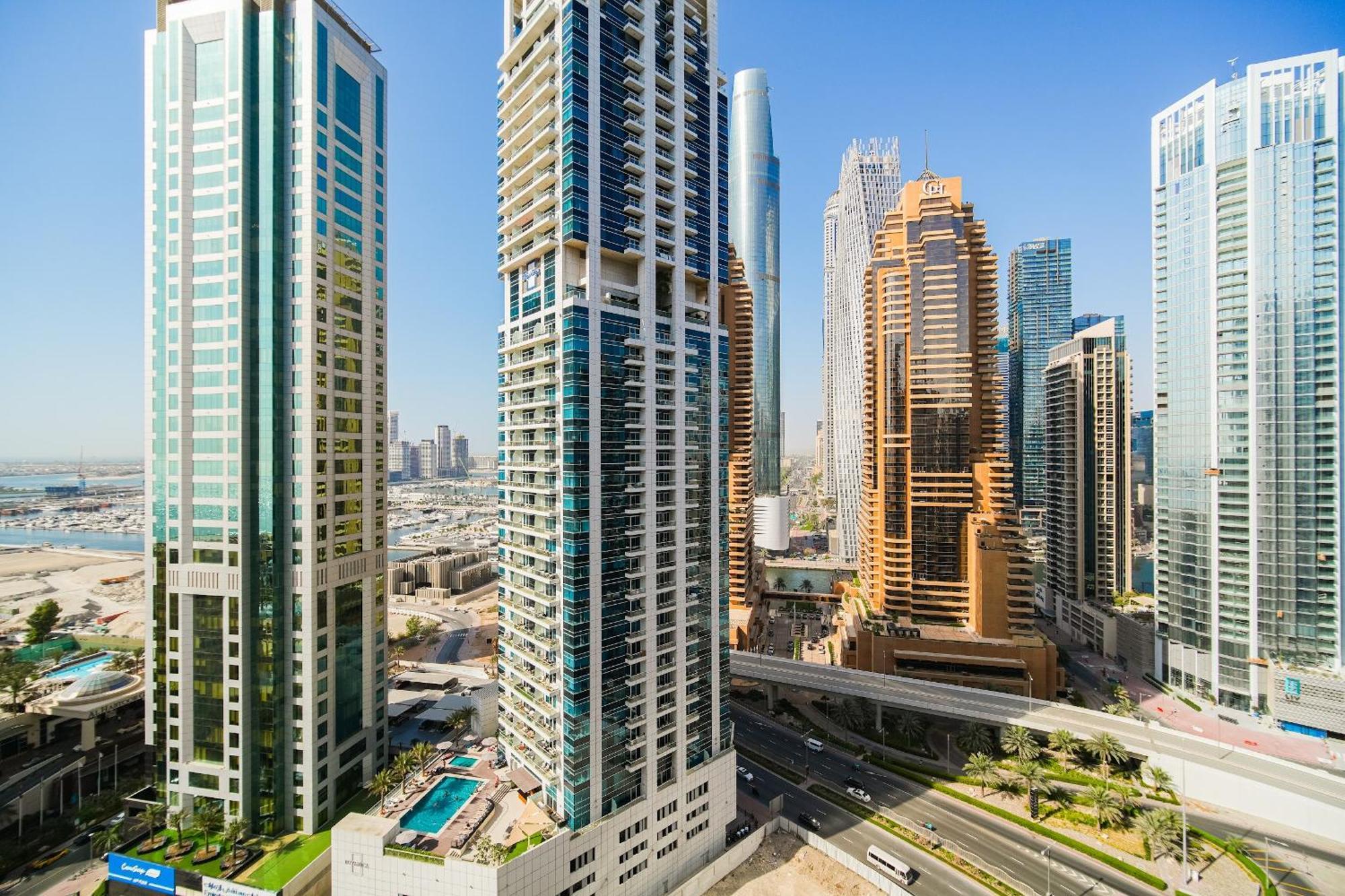 Walk To Jbr - Free Baby Gear - Marina View 2br With Terrace *
